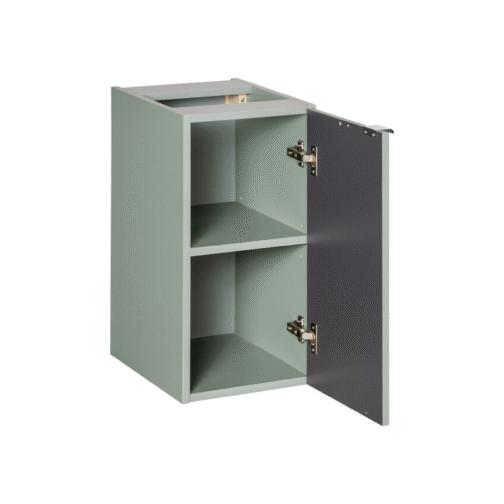 SZAŁWIOWA szafka pod blat 30 cm LINE REED GREEN 81-30-1D RYFLOWANY front - Meble łazienkowe COMAD