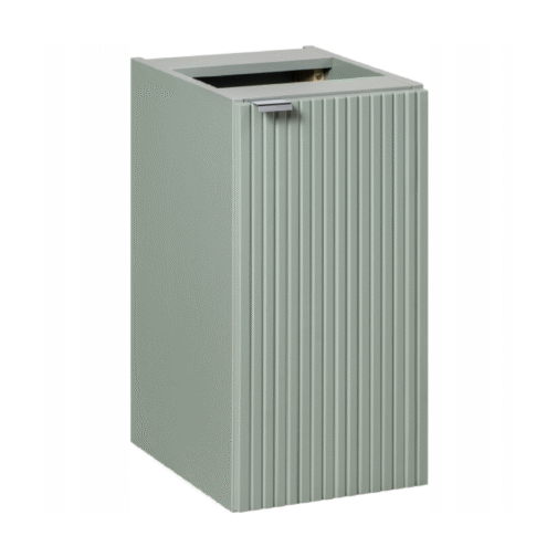 SZAŁWIOWA szafka pod blat 30 cm LINE REED GREEN 81-30-1D RYFLOWANY front - Meble łazienkowe COMAD