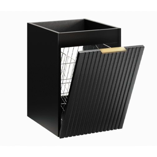 Szafka pod blat ADEL BLACK 81-40 z koszem - meble łazienkowe COMAD