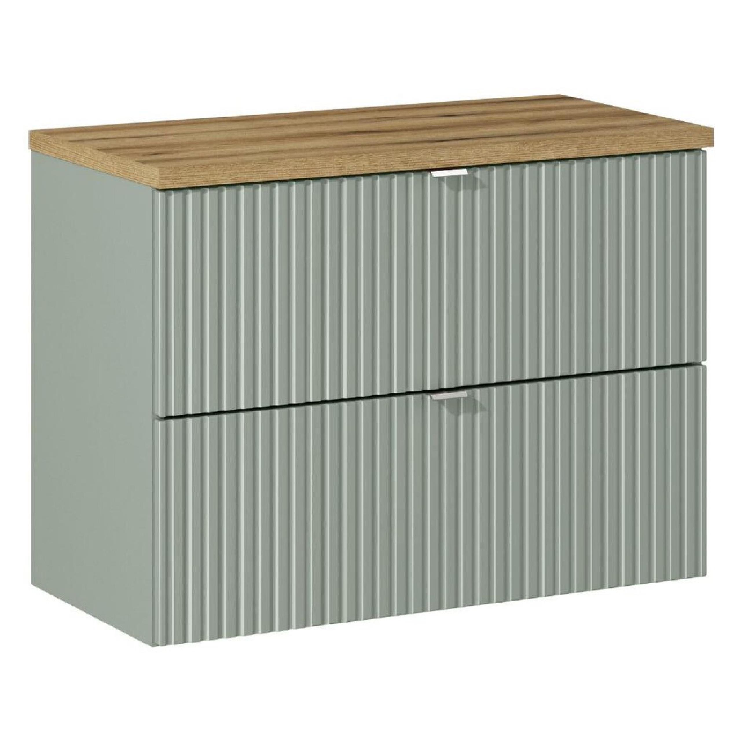 Szafka z blatem LINE REED GREEN 82-80-2S