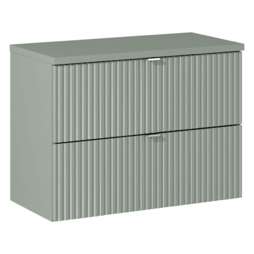 Szafka z blatem LINE REED GREEN 82-80-2S - Meble łazienkowe COMAD