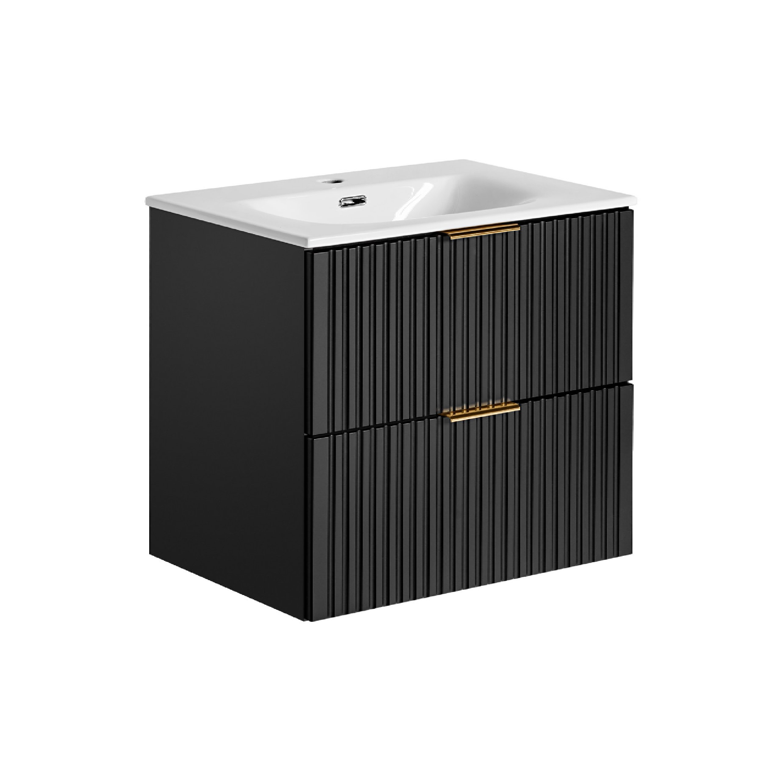 Szafka z umywalką ADEL BLACK 82-60