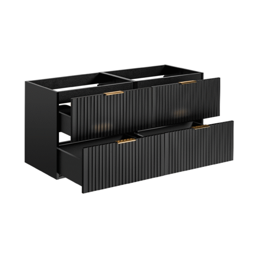 Zestaw mebli ADEL BLACK 120 cm - Meble łazienkowe COMAD