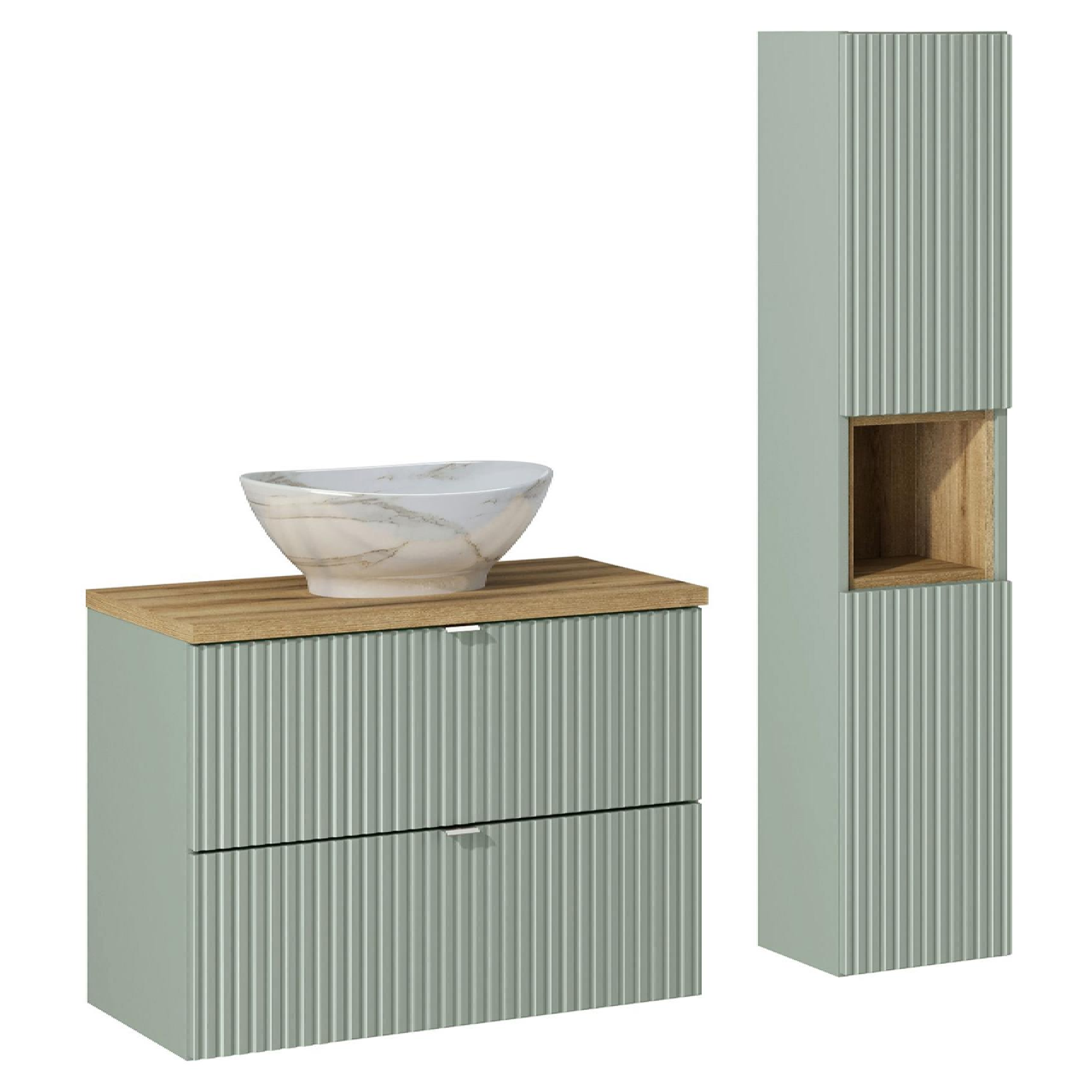 Zestaw mebli LINE REED GREEN 80 cm
