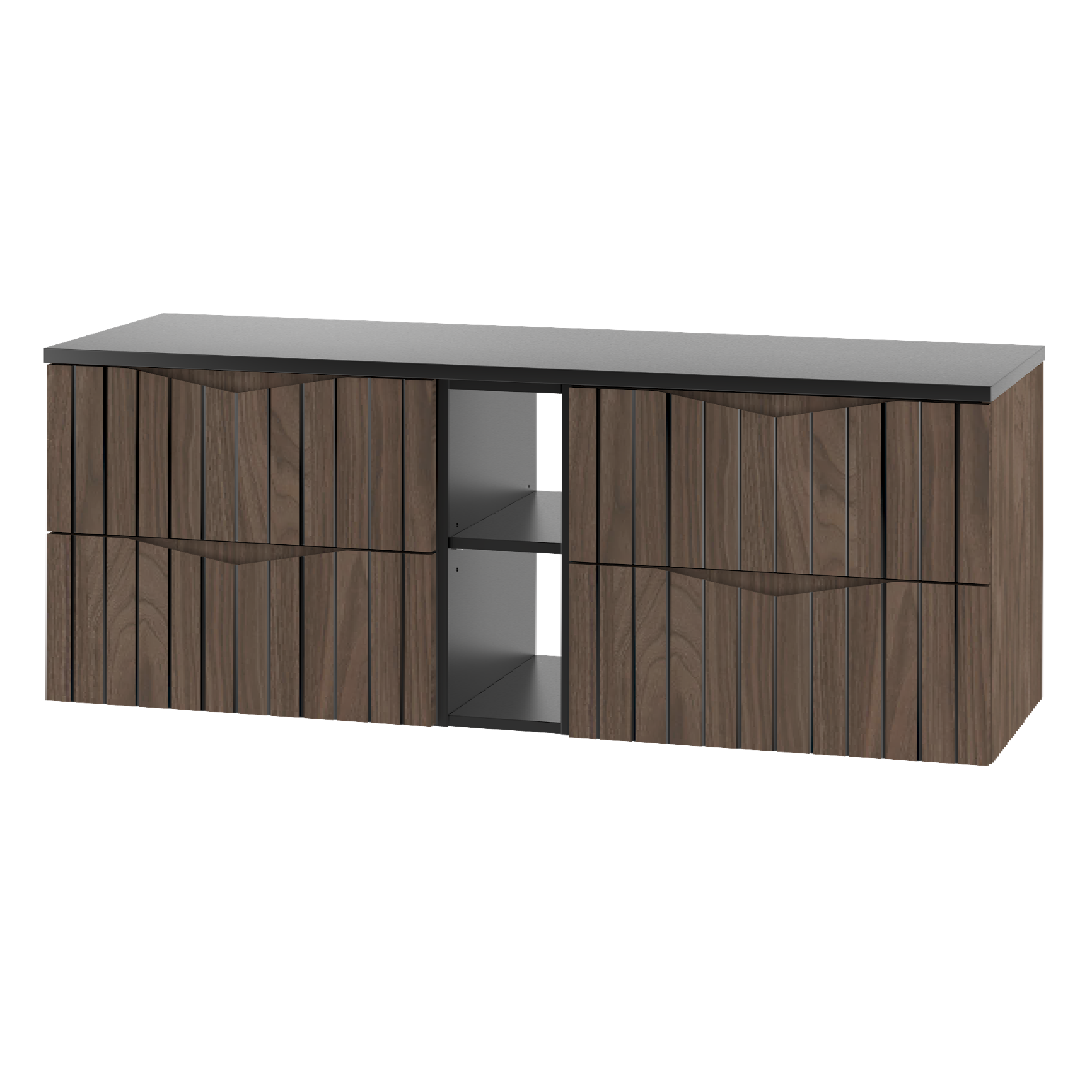 Zestaw szafek z blatem STELLA 140 cm - Meble łazienkowe COMAD