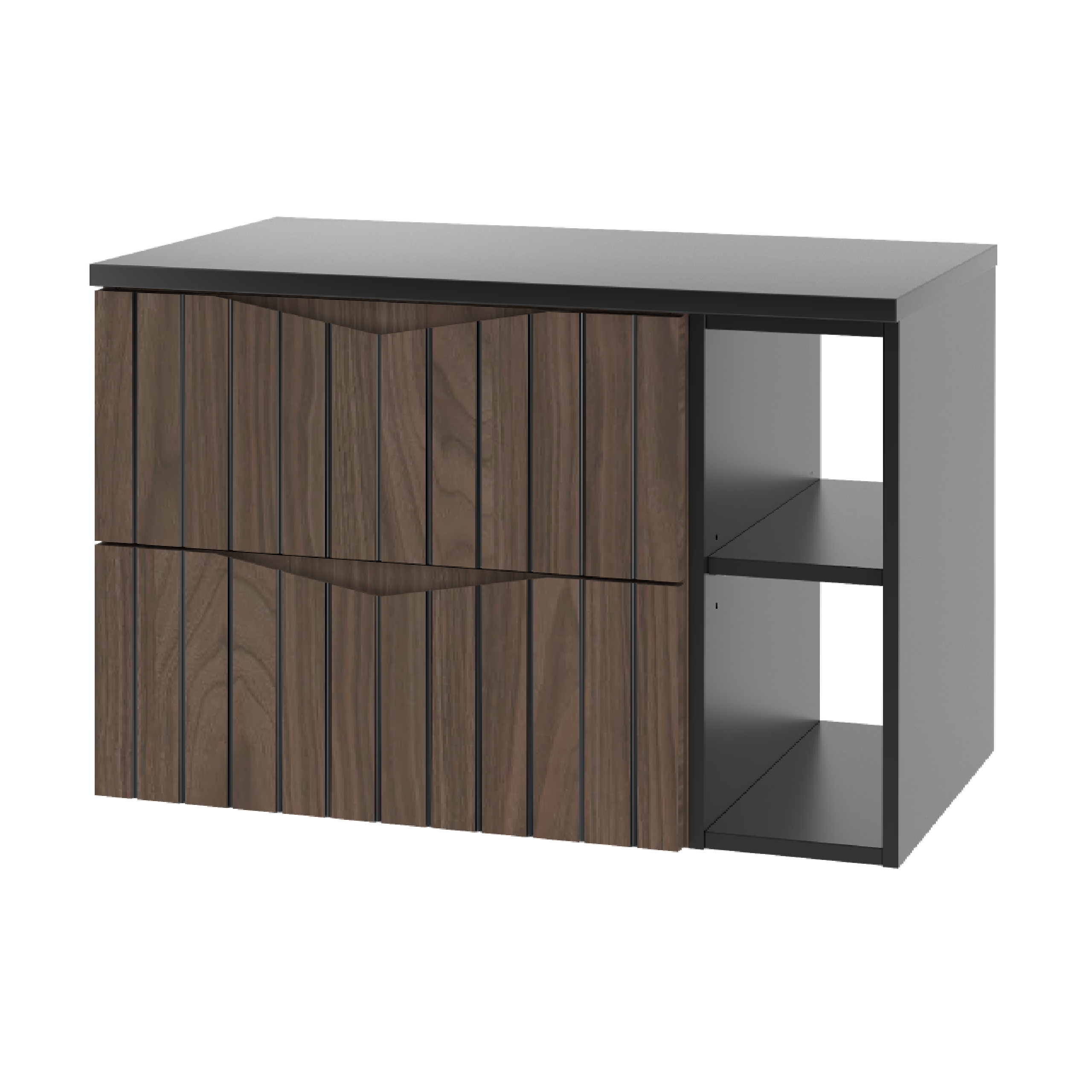 Zestaw szafek z blatem STELLA 80 cm - Meble łazienkowe COMAD