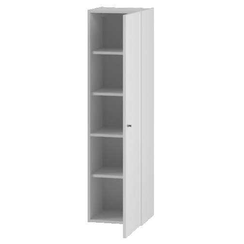 Słupek łazienkowy MARCO 130 cm BIAŁY MAT - Meble łazienkowe MEGSTYL