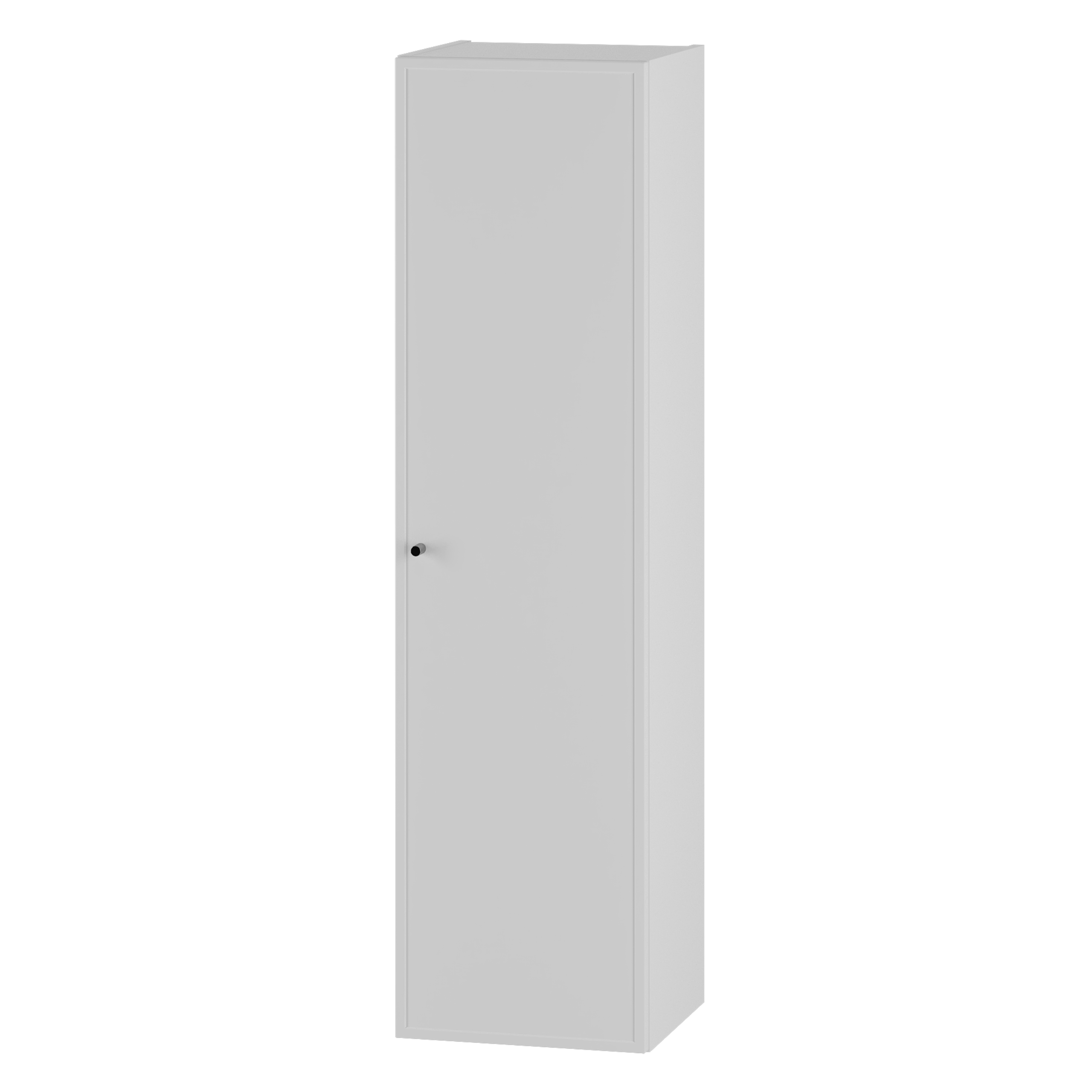 Słupek łazienkowy MARCO 130 cm BIAŁY MAT