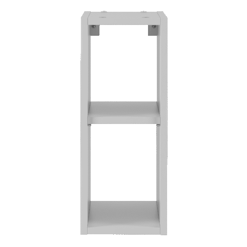 Szafka WOOD z blatem regałem 80 cm BIAŁY MAT - Meble łazienkowe MEGSTYL