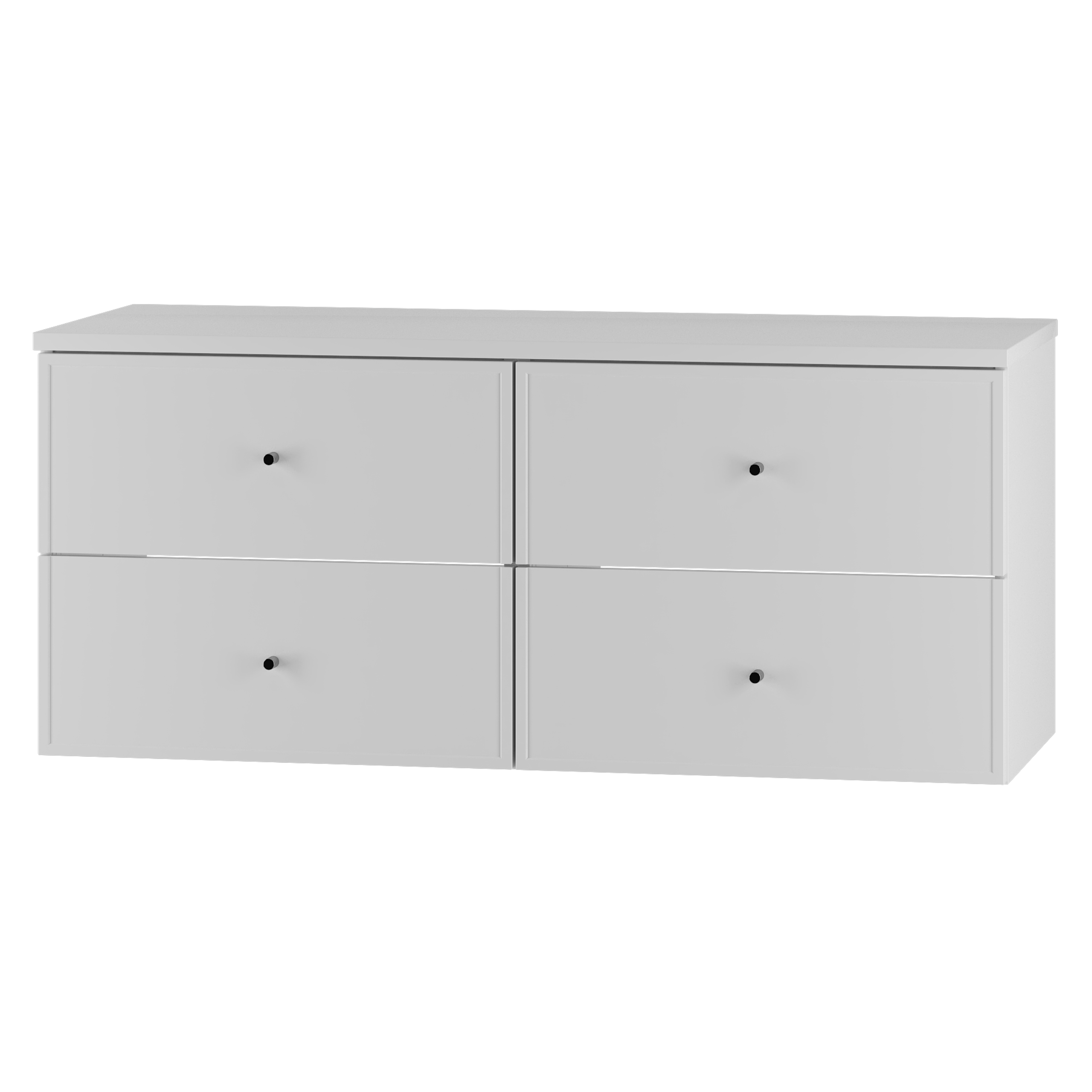 Szafka MARCO z blatem 120 cm BIAŁY MAT