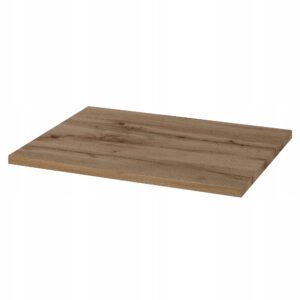 Szafka WOOD z blatem i umywalką 60 cm DĄB WOTAN - Meble łazienkowe MEGSTYL
