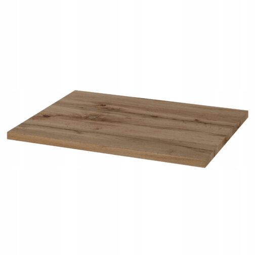 Szafka WOOD z blatem i umywalką 60 cm DĄB WOTAN - Meble łazienkowe MEGSTYL