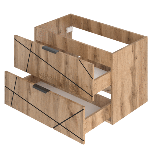 Szafka pod umywalkę WOOD-01 - Meble łazienkowe MEGSTYL