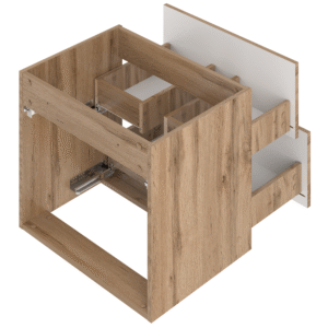 Szafka pod umywalkę WOOD-02 - Meble łazienkowe MEGSTYL