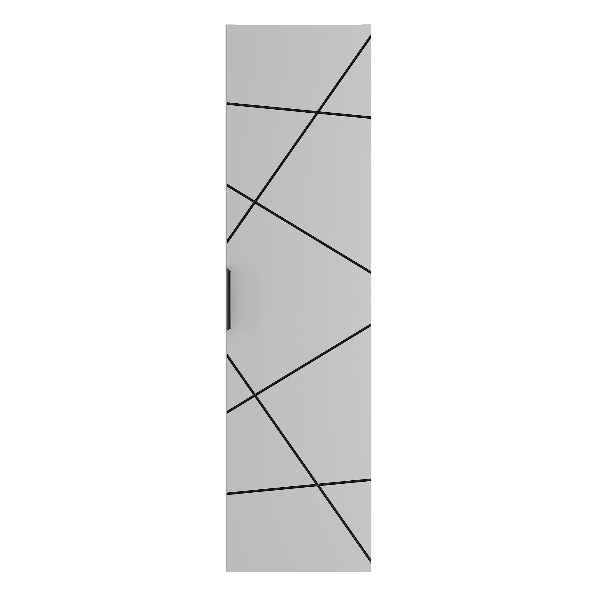 Słupek łazienkowy WOOD 130 cm BIAŁY MAT
