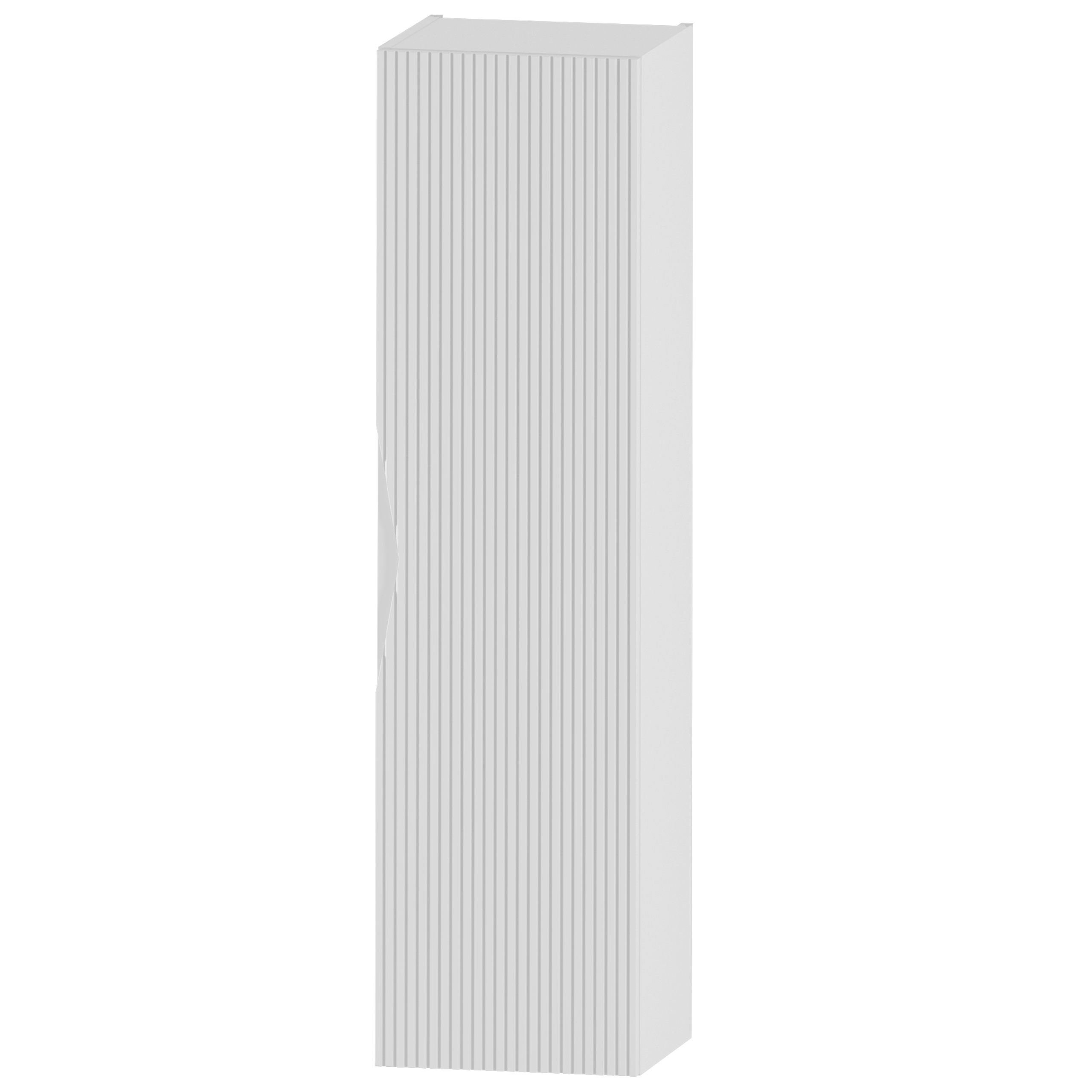 Słupek łazienkowy CLEO 130 cm BIAŁY MAT
