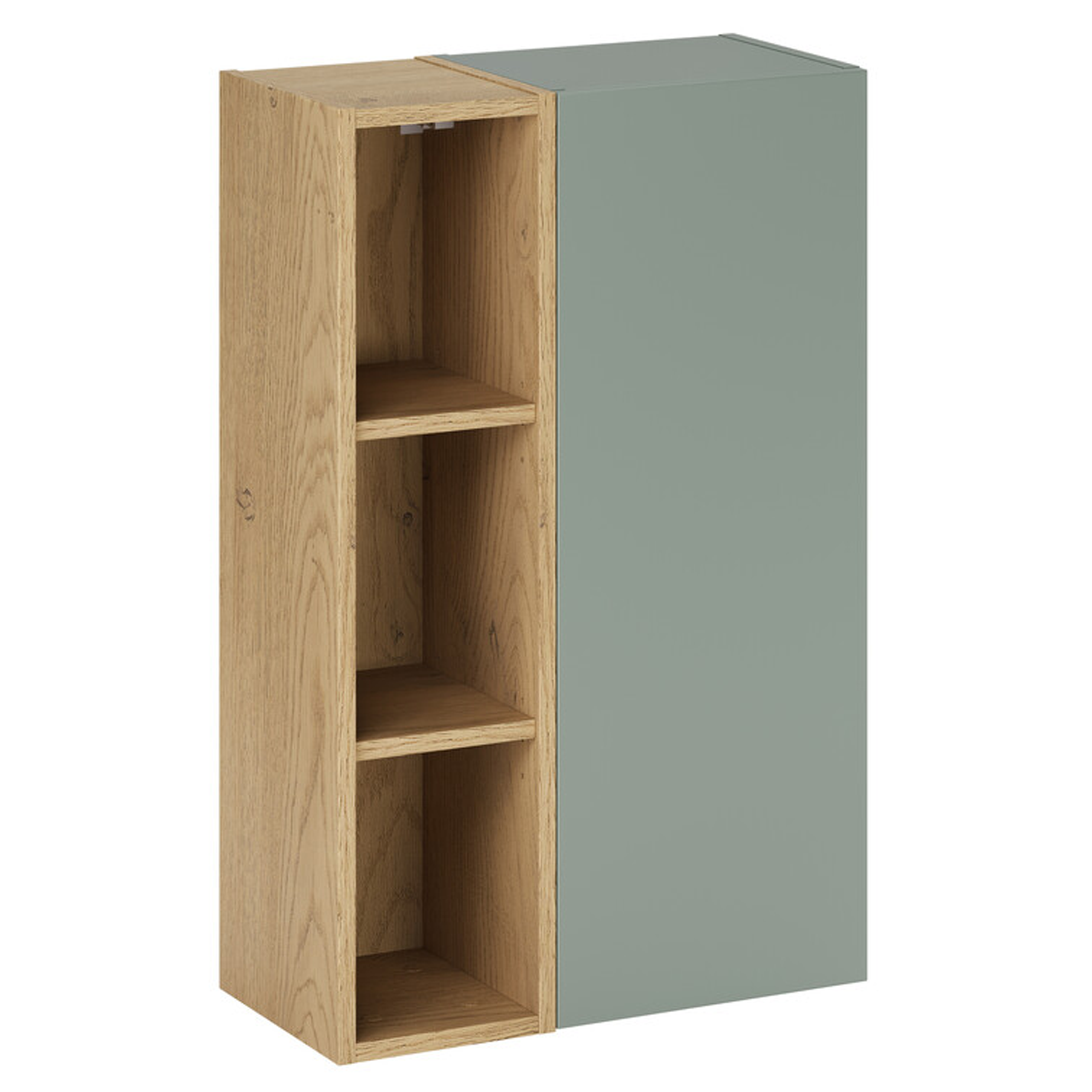 Półsłupek ASTER GREEN z regałem 50 cm - Meble łazienkowe COMAD