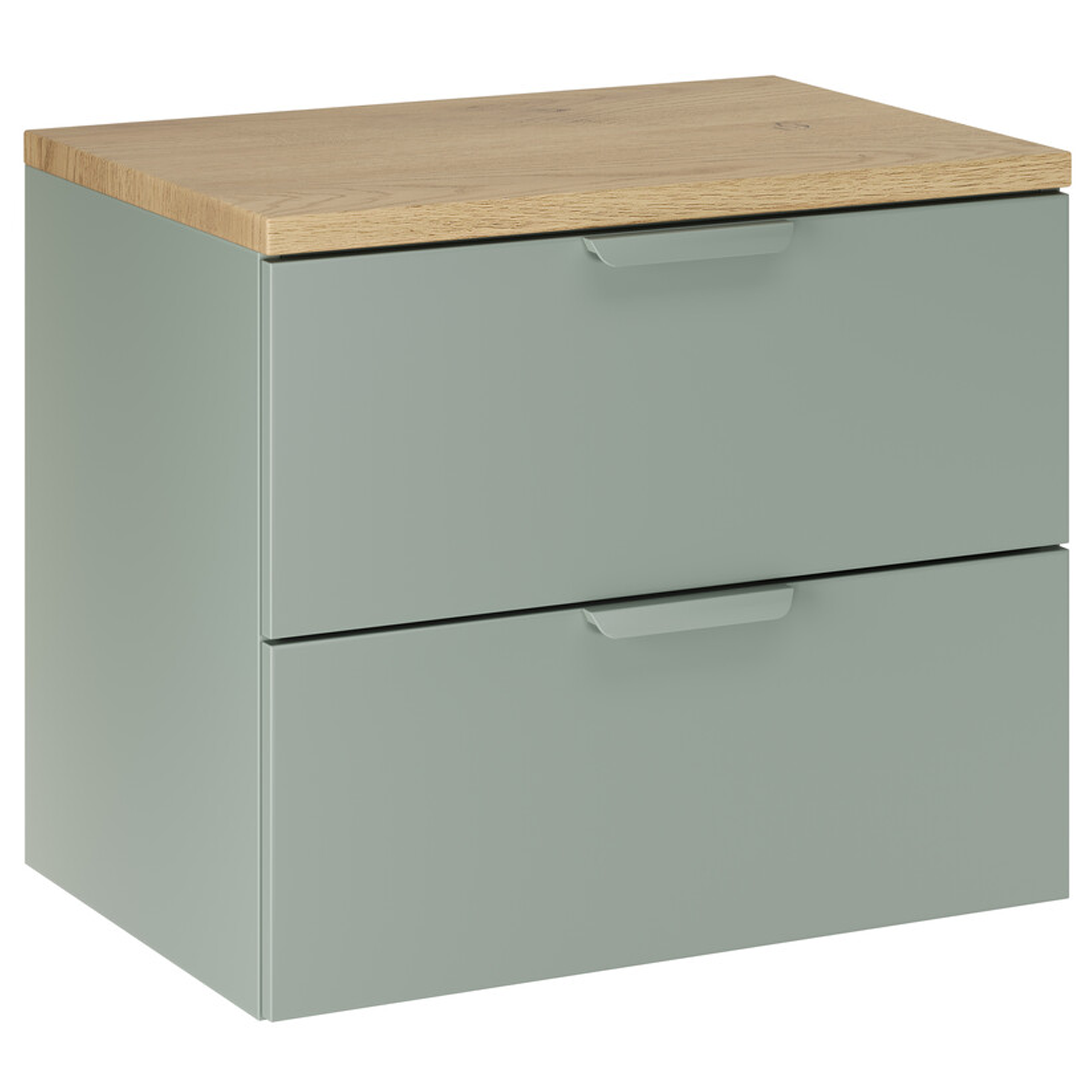 Szafka ASTER GREEN z blatem 60 cm - Meble łazienkowe COMAD