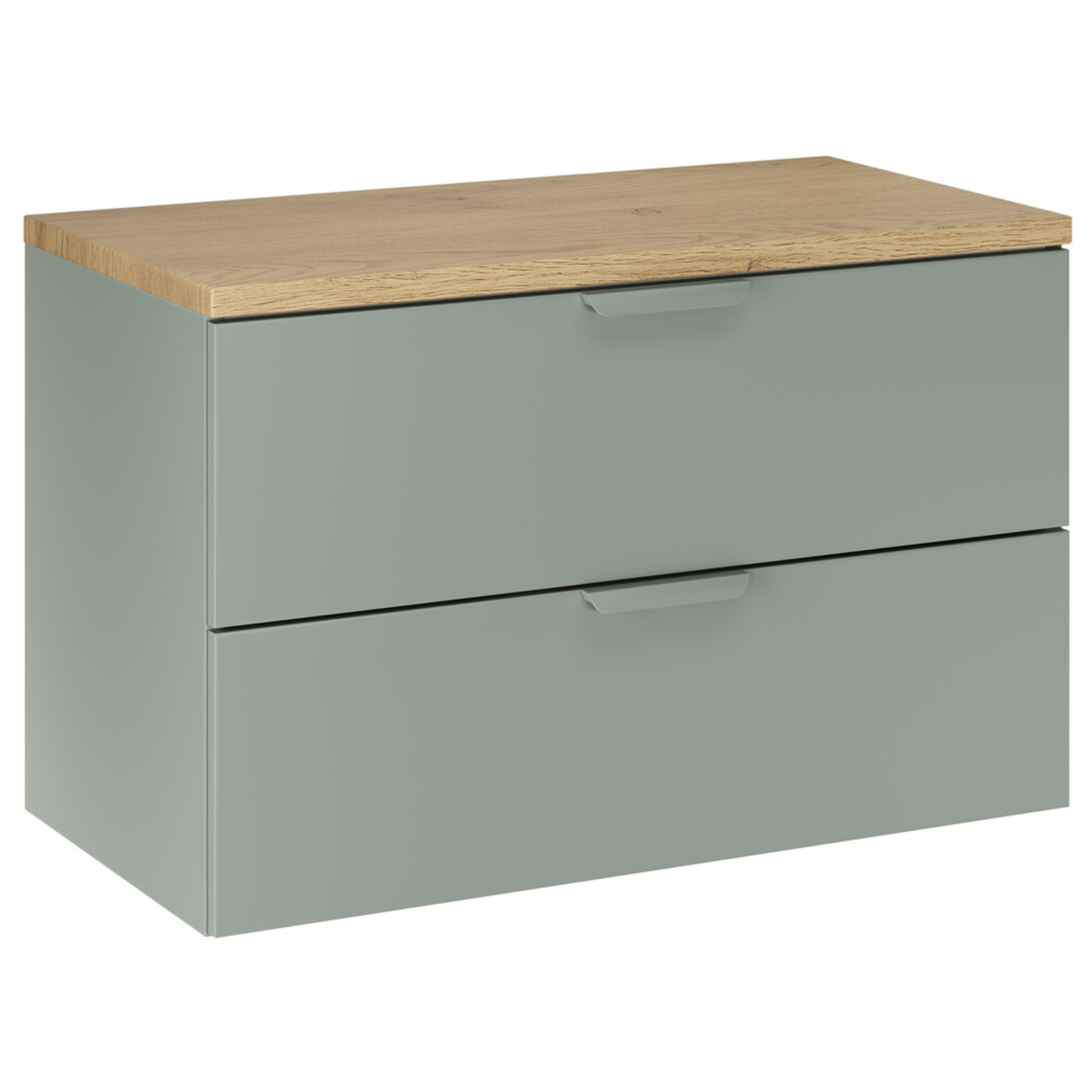 Szafka ASTER GREEN z blatem 80 cm - Meble łazienkowe COMAD