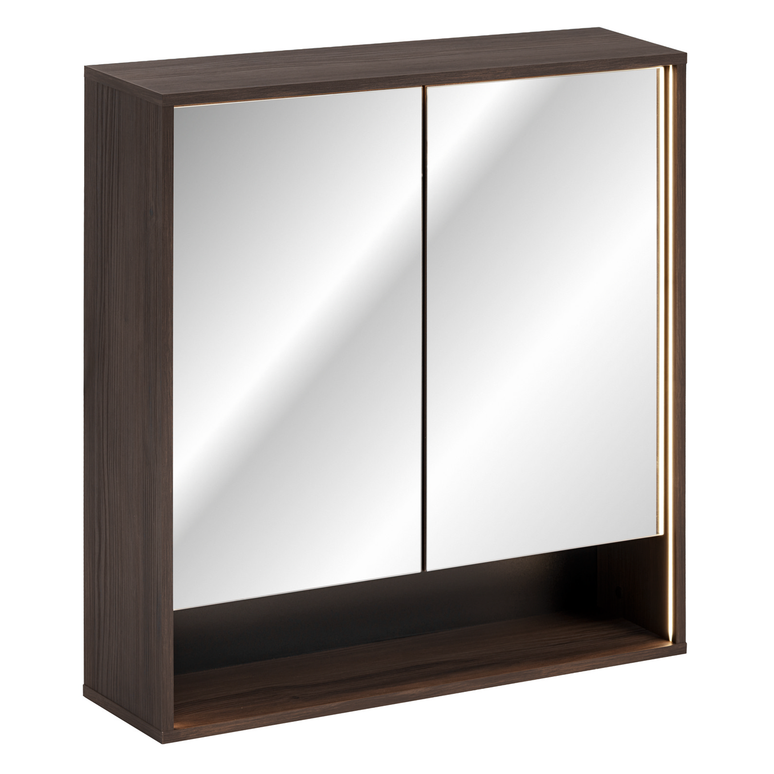 Szafka z lustrem DOROTHY 80 cm DĄB RISTRETTO