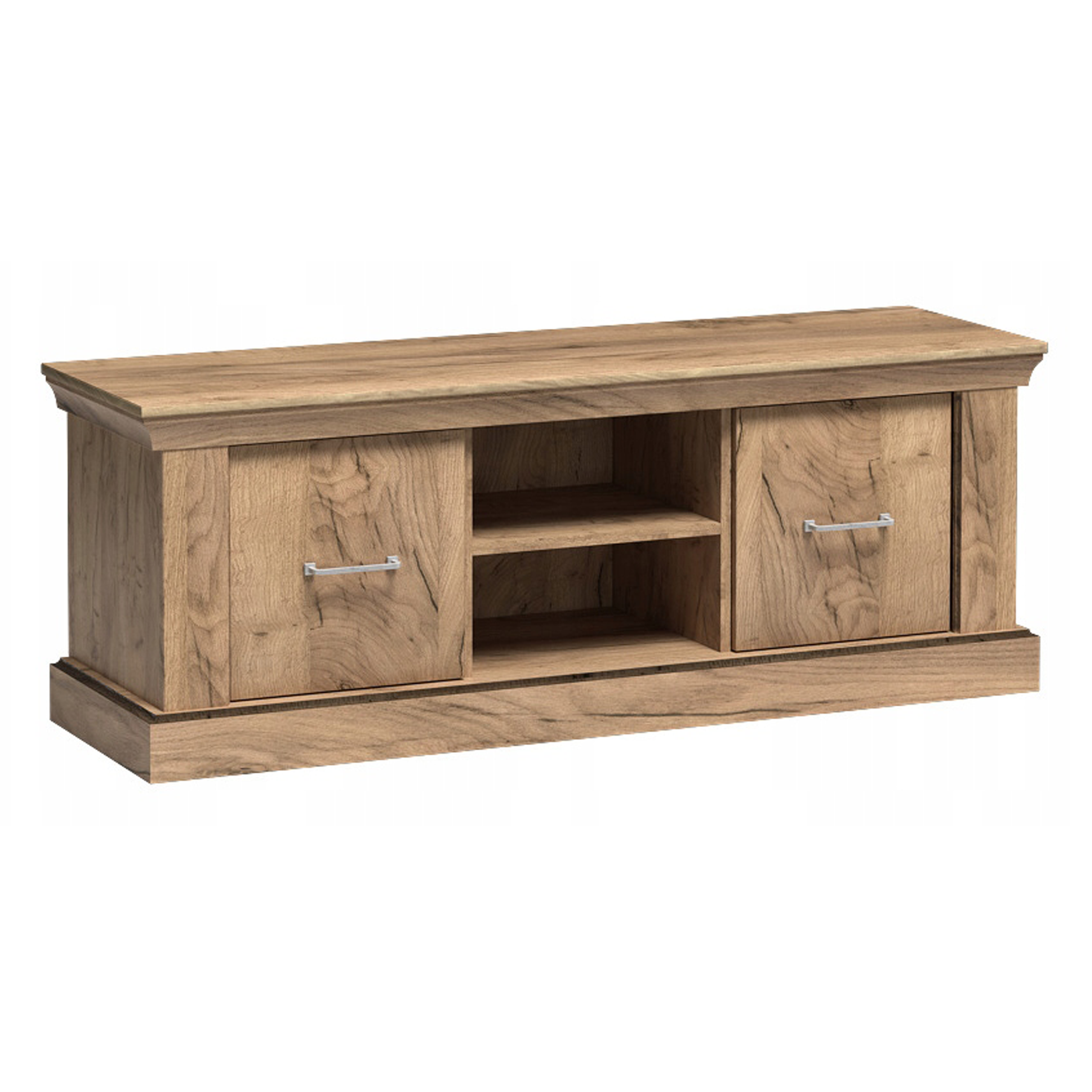 Szafka RTV ANTICA 142 cm KRAFT ZŁOTY