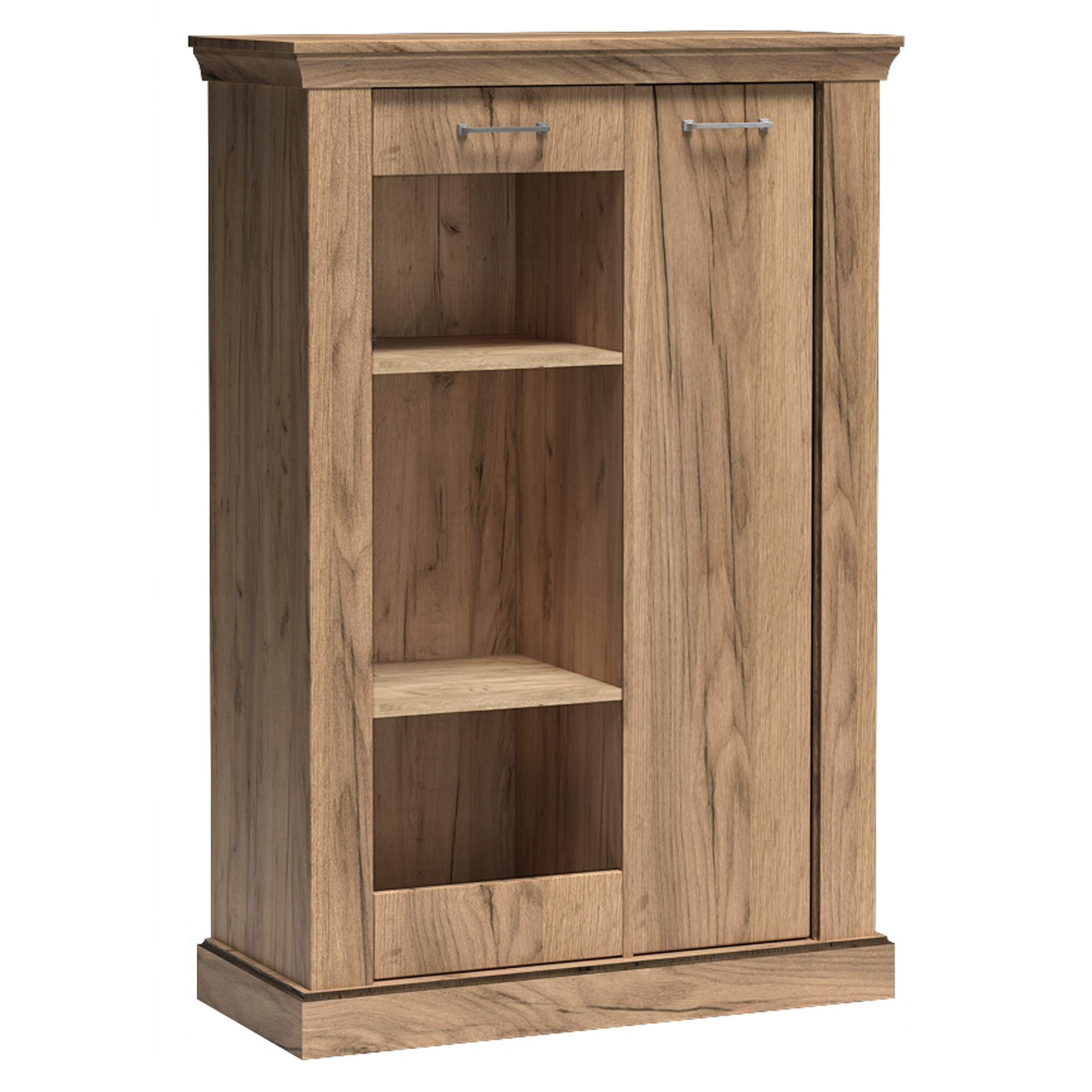 Witryna ANTICA 141 cm KRAFT ZŁOTY
