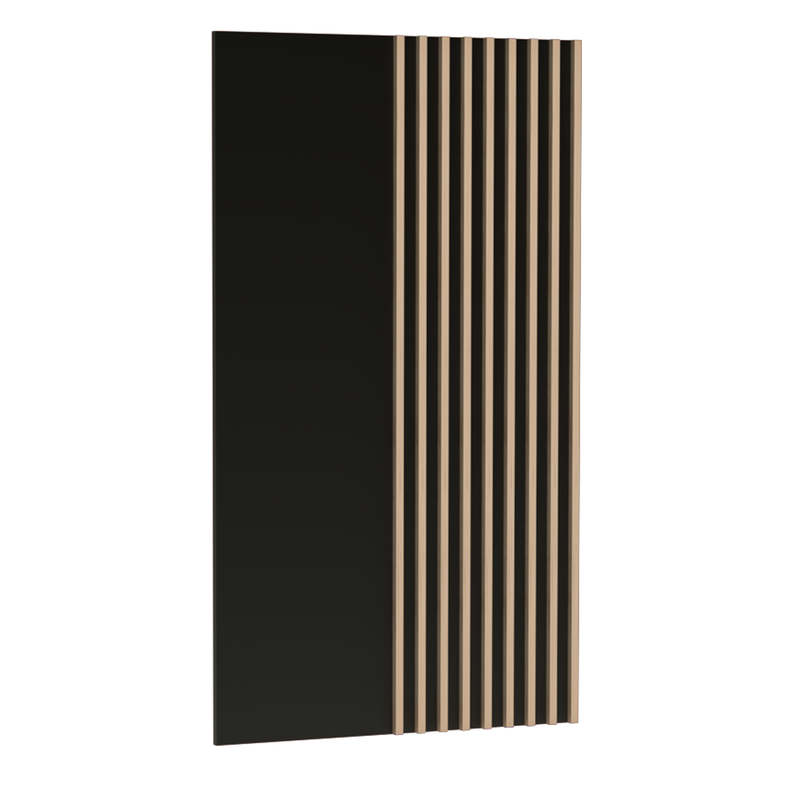 Panel dekoracyjny CALI 80 cm DĄB / CZARNY - Meble JARSTOL