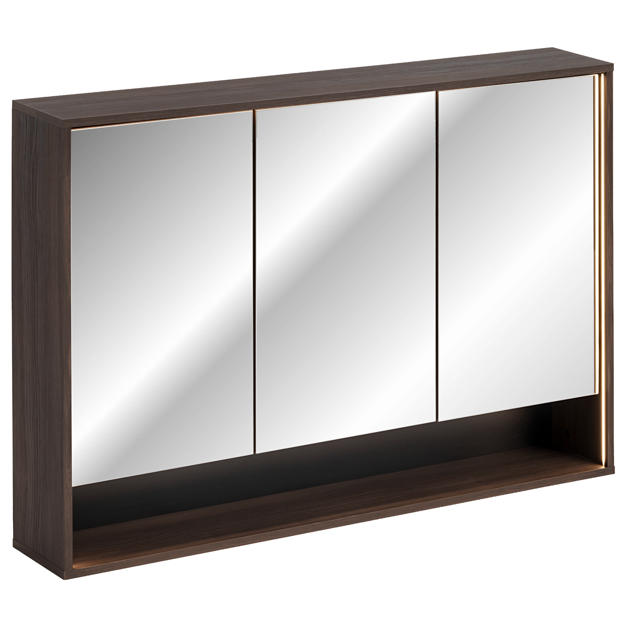 Szafka z lustrem DOROTHY 120 cm DĄB RISTRETTO