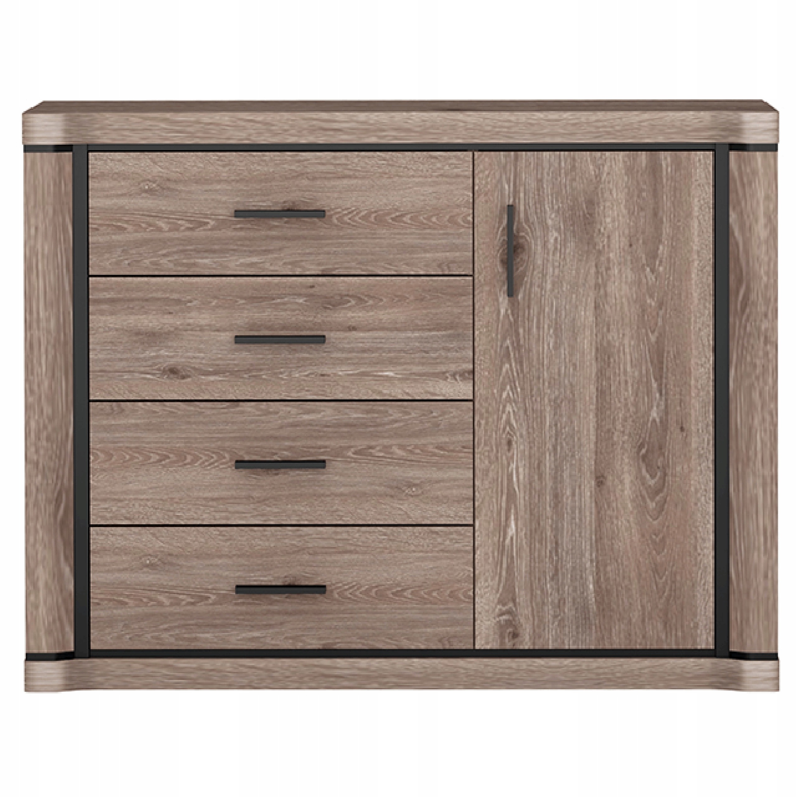 Komoda DALLAS 117 cm DĄB TRUFLOWY