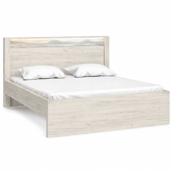Łóżko INDIANAPOLIS 170 cm KRAFT BIAŁY