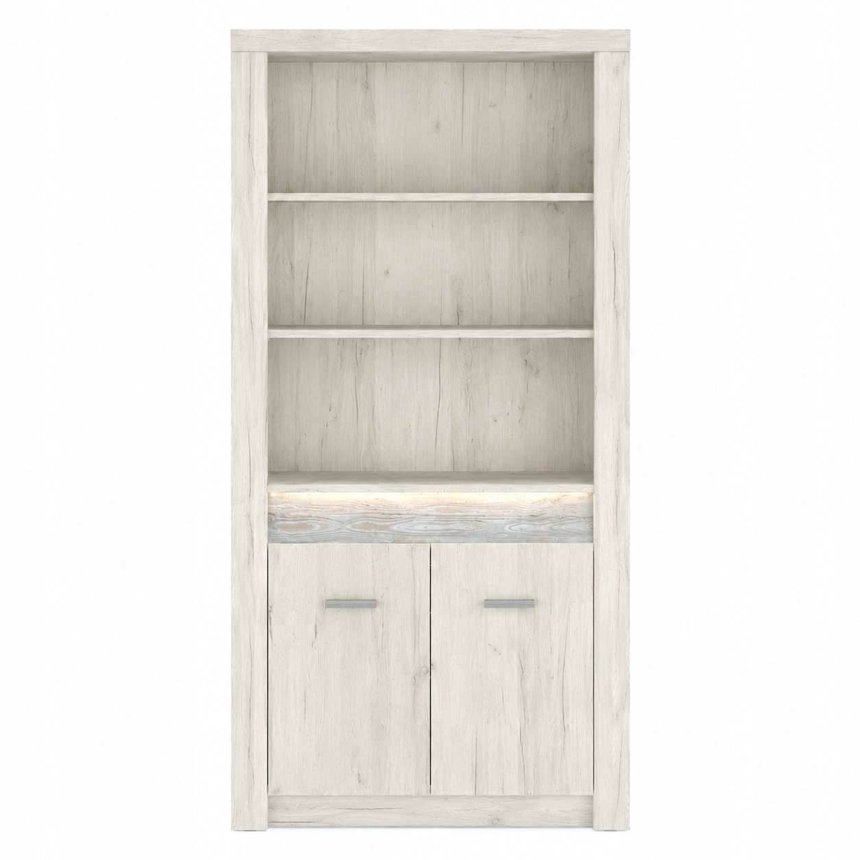 Regał INDIANAPOLIS 96 cm KRAFT BIAŁY