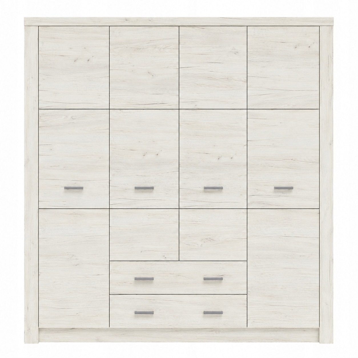 Szafa INDIANAPOLIS 178 cm KRAFT BIAŁY