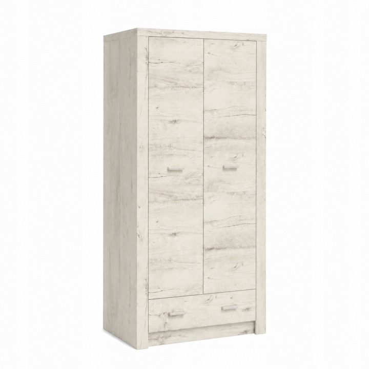 Szafa INDIANAPOLIS 96 cm KRAFT BIAŁY