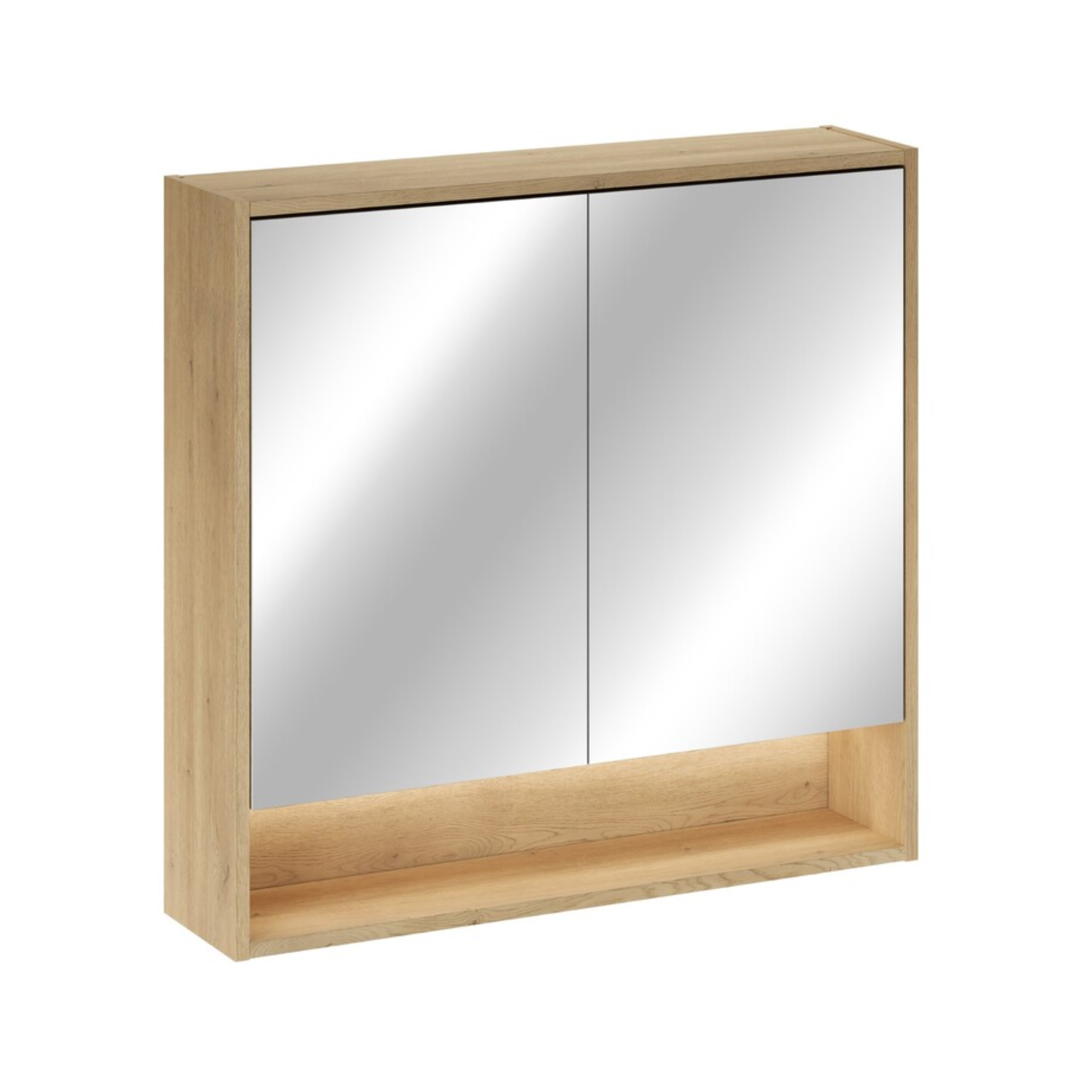 Szafka z lustrem VIOLA 80 cm DĄB CREMONA