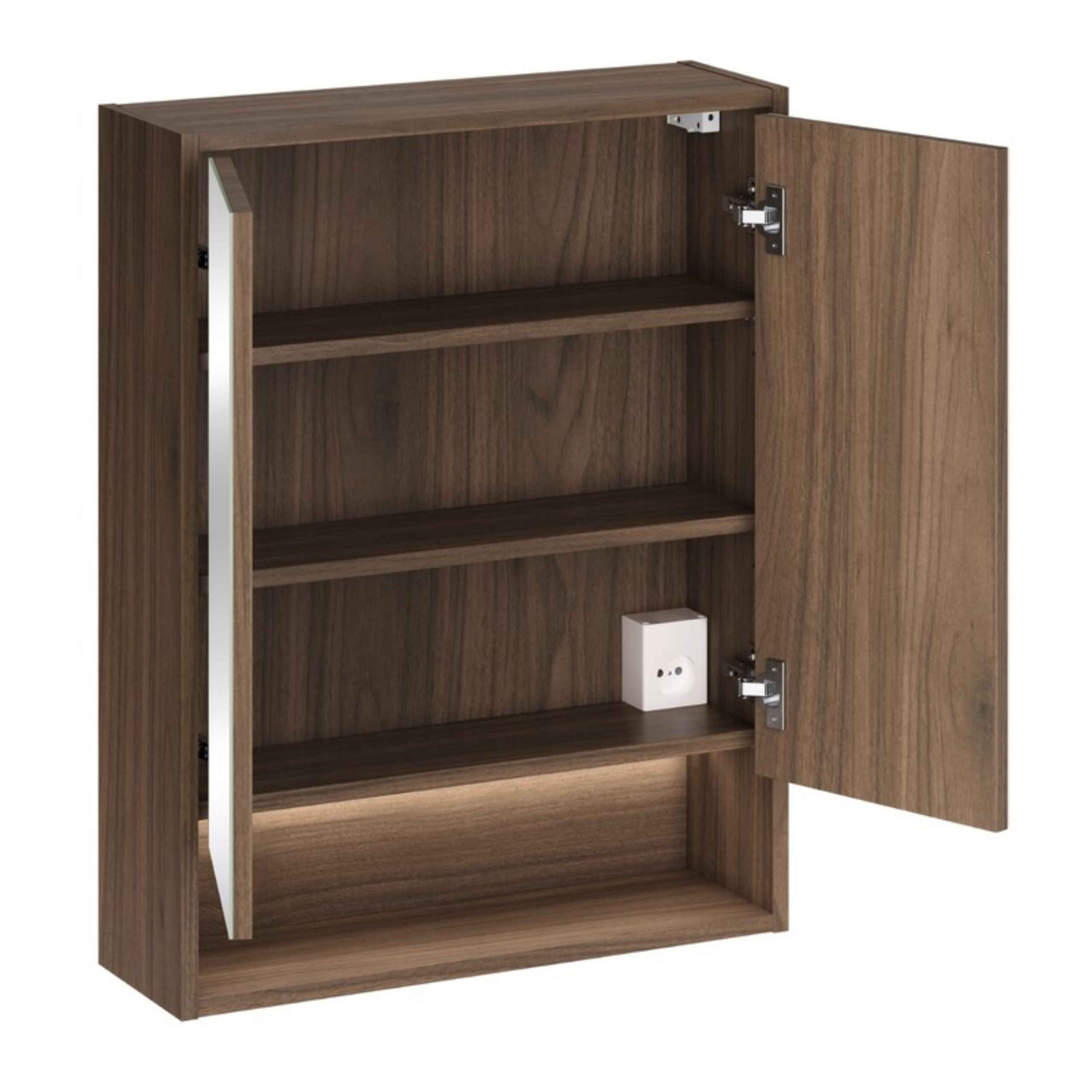 Szafka z lustrem VIOLA 60 cm ORZECH VILLA