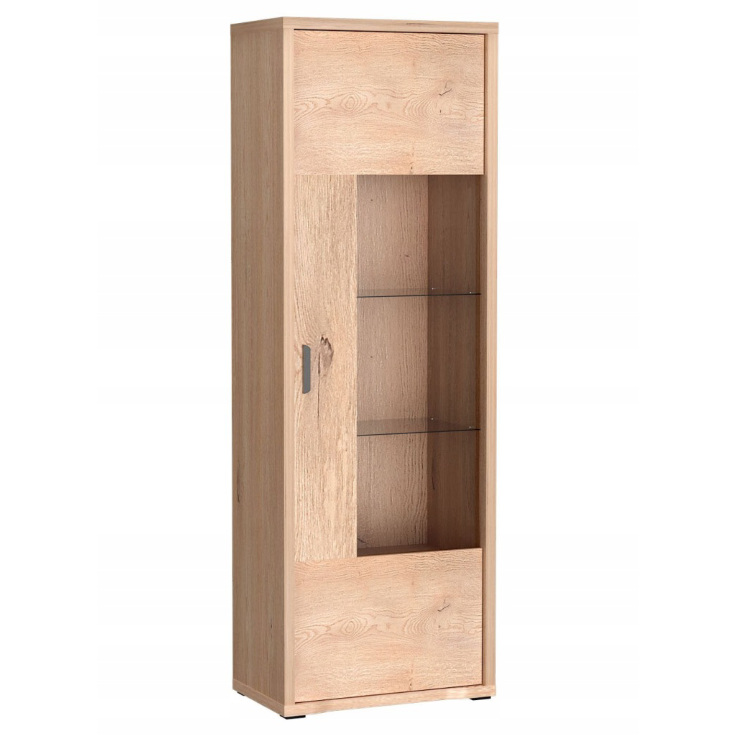 Witryna GRANDE przeszklona 68 cm DĄB CREMONA