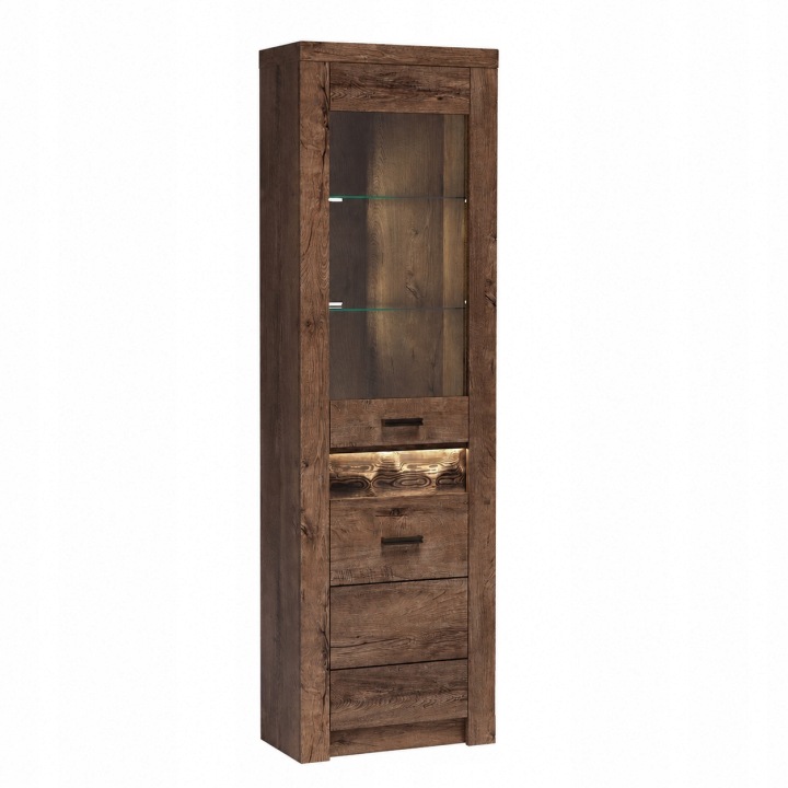 Witryna INDIANAPOLIS 56 cm JESION CIEMNY