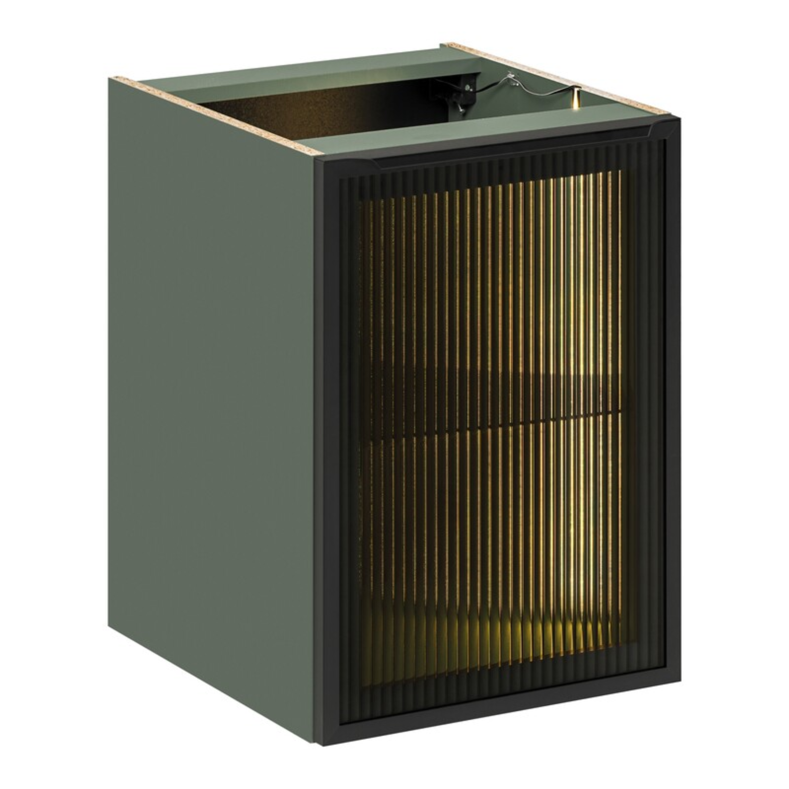 Szafka SOMBRA GREEN przeszklona pod blat 40 cm