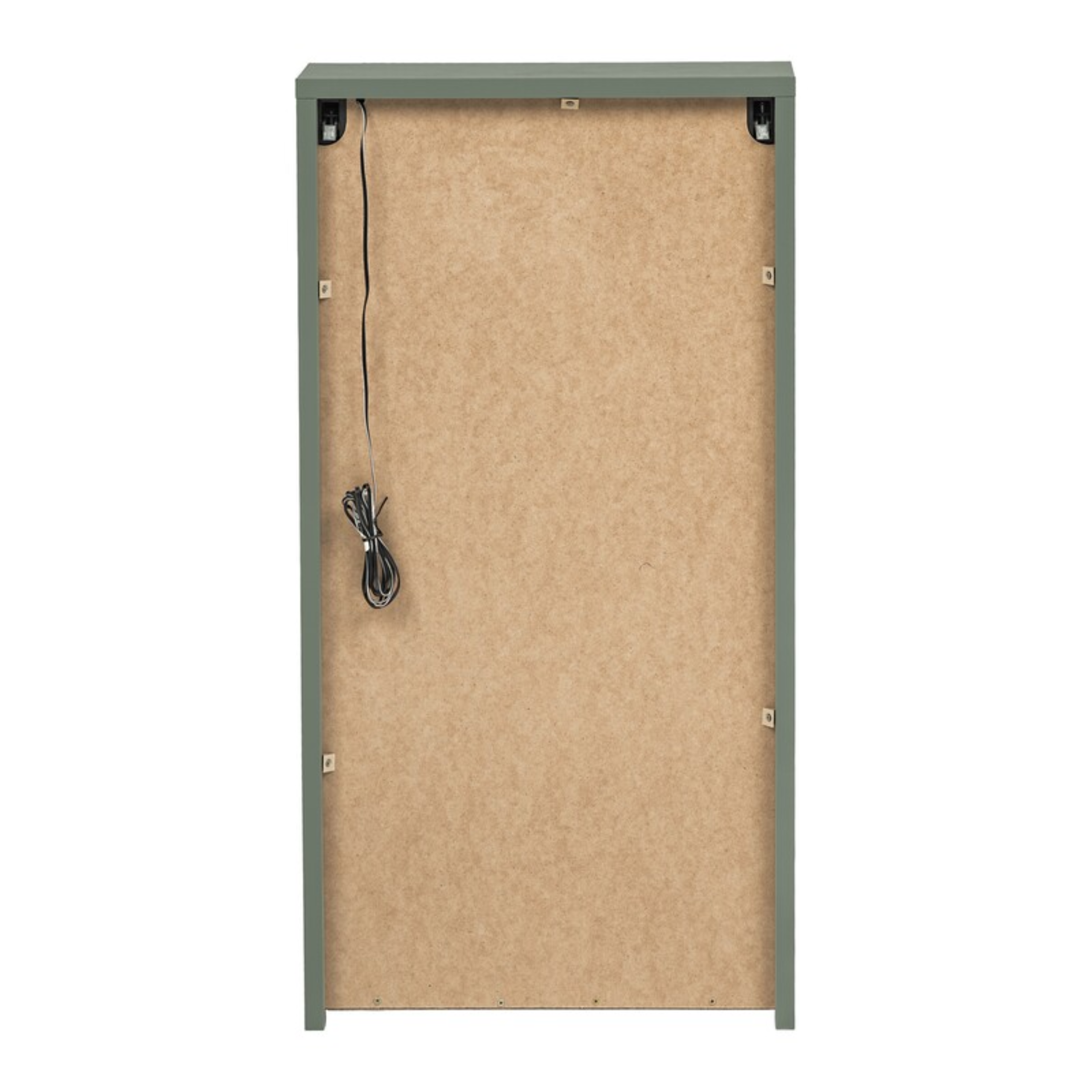 Szafka górna SOMBRA GREEN przeszklona LED 40 cm - Meble łazienkowe COMAD