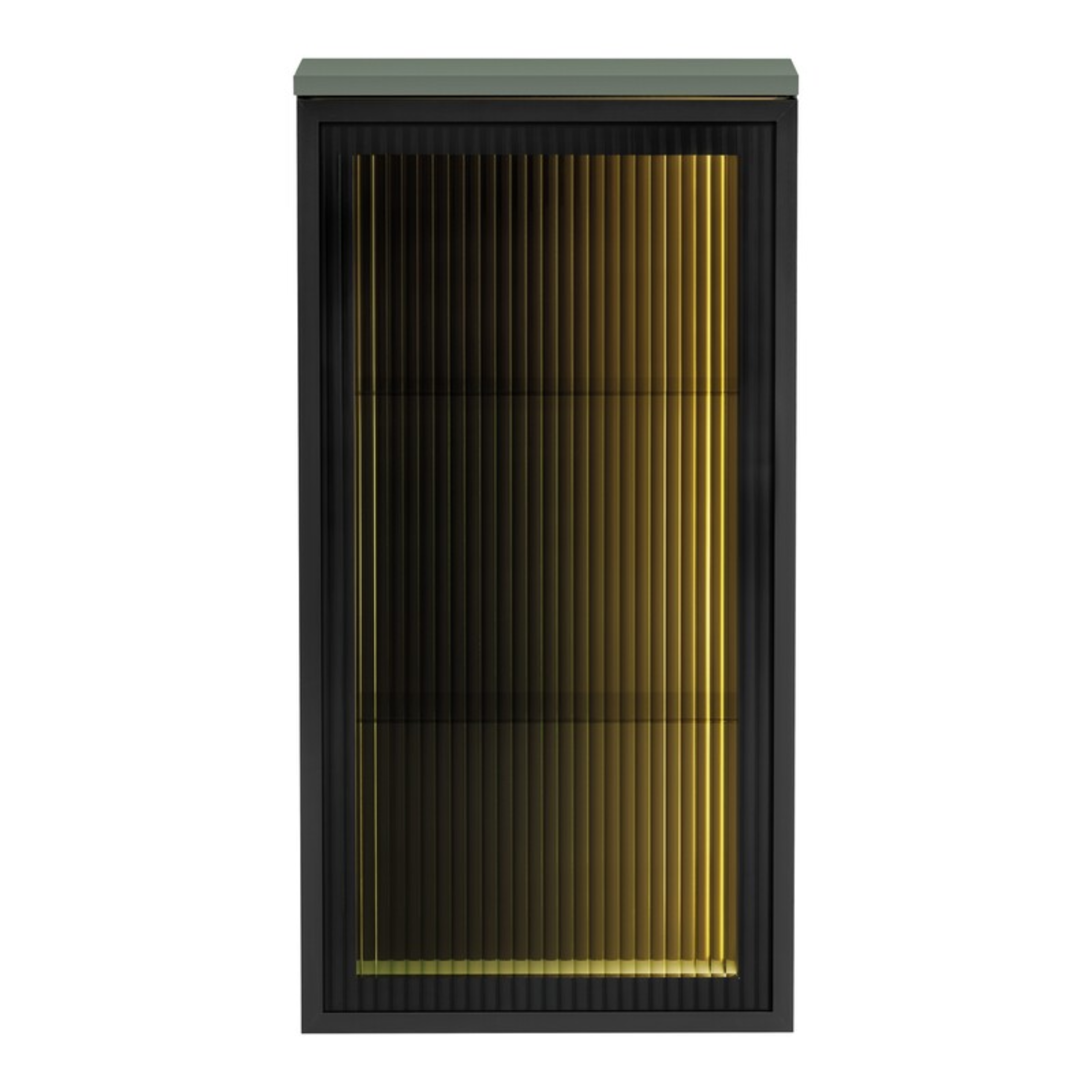 Szafka górna SOMBRA GREEN przeszklona LED 40 cm - Meble łazienkowe COMAD