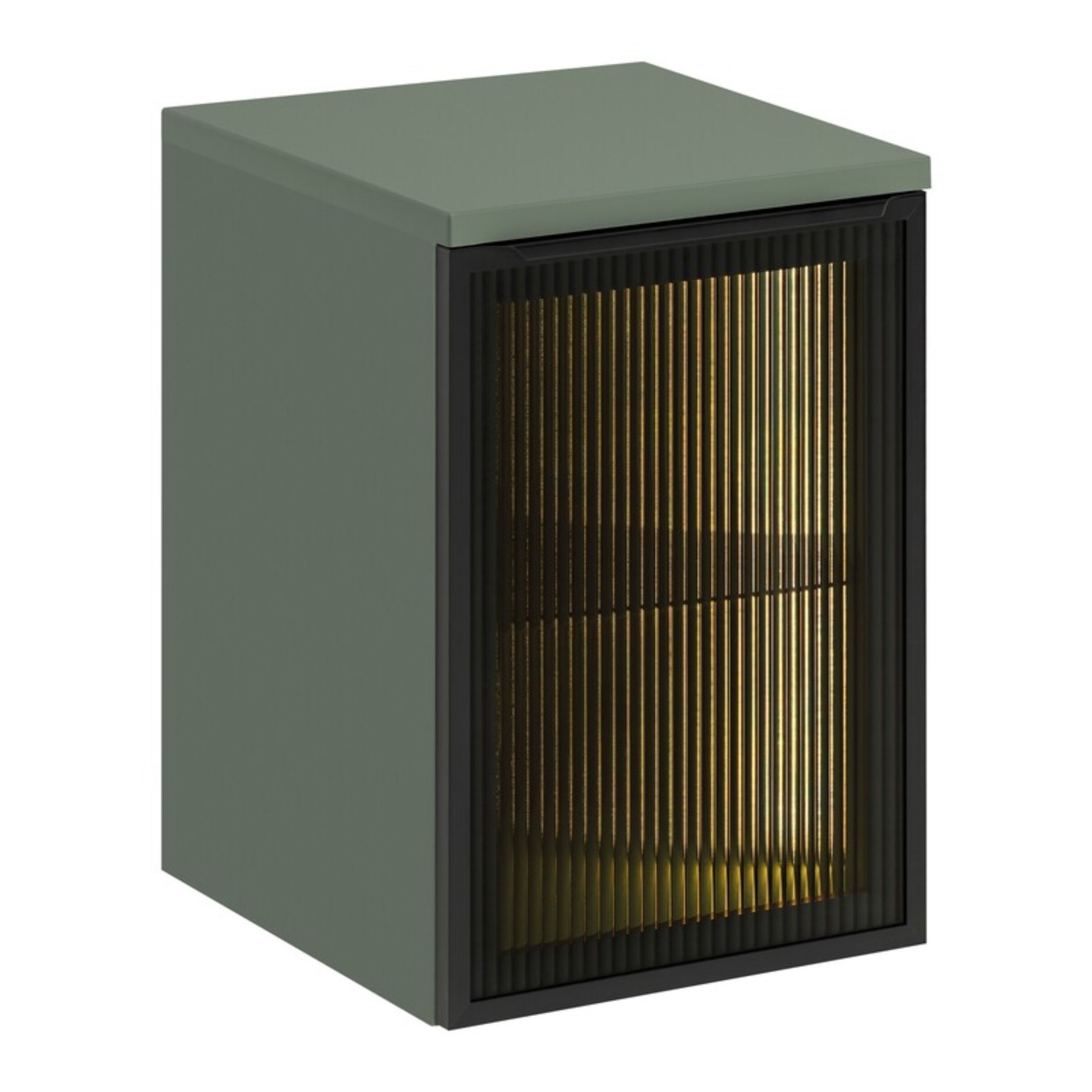 Szafka SOMBRA GREEN przeszklona z blatem 40 cm