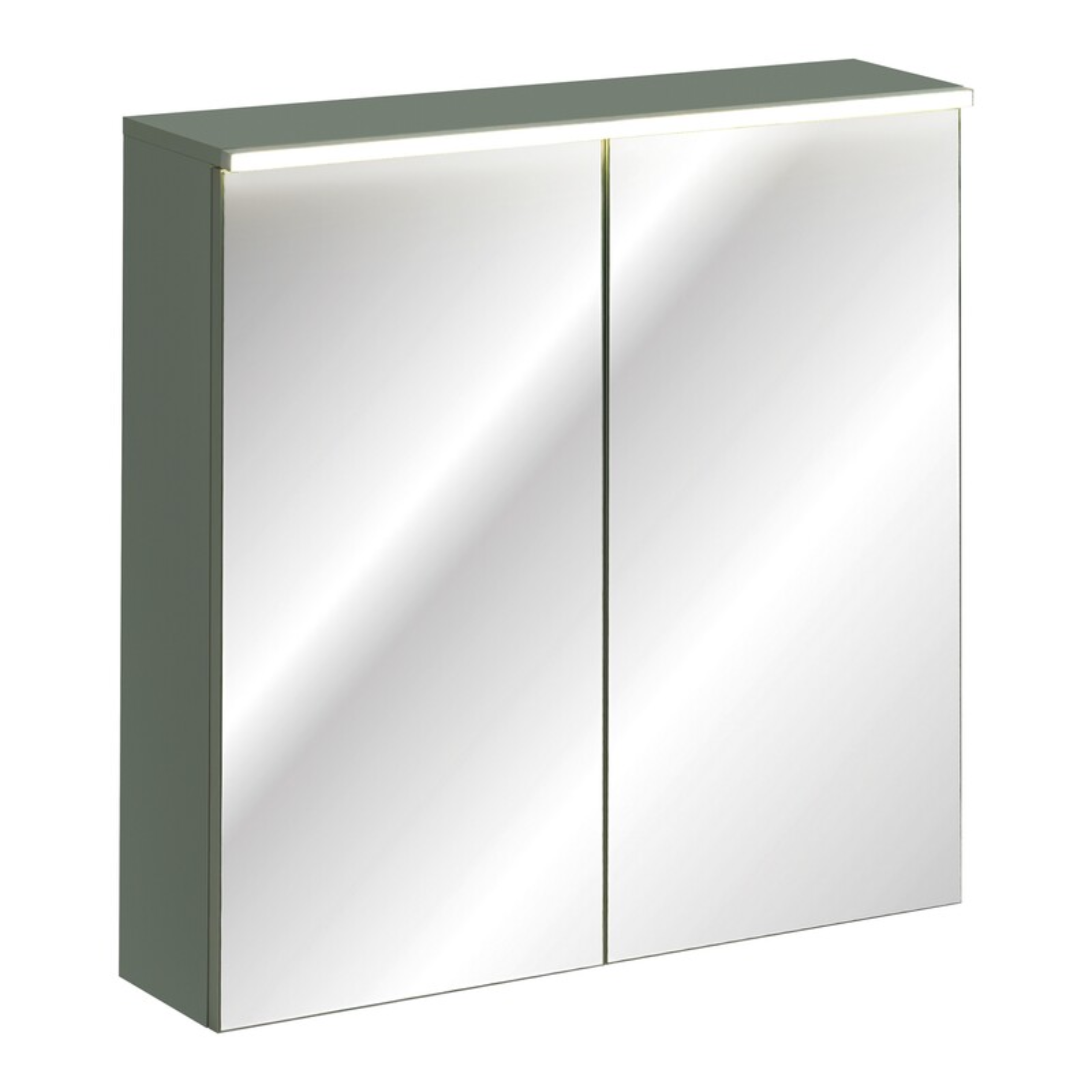 Szafka z lustrem SOMBRA GREEN 80cm REED GREEN