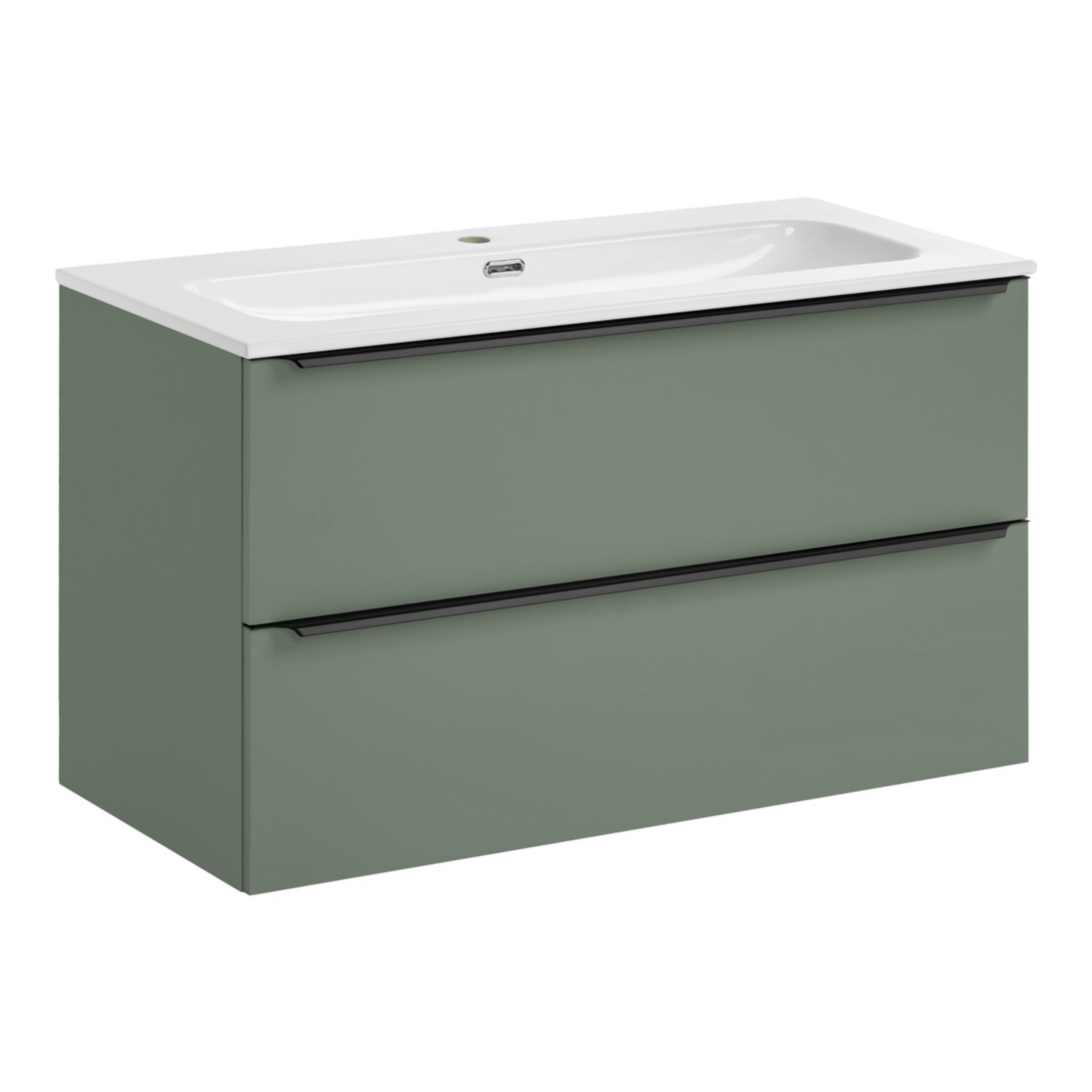 Szafka SOMBRA GREEN z umywalką 100 cm