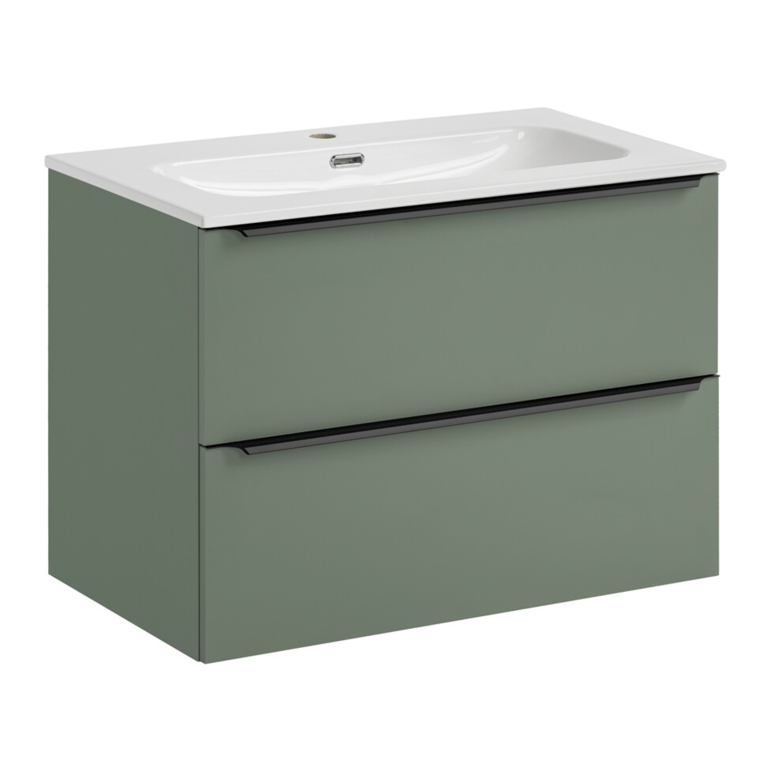 Szafka SOMBRA GREEN z umywalką 80 cm