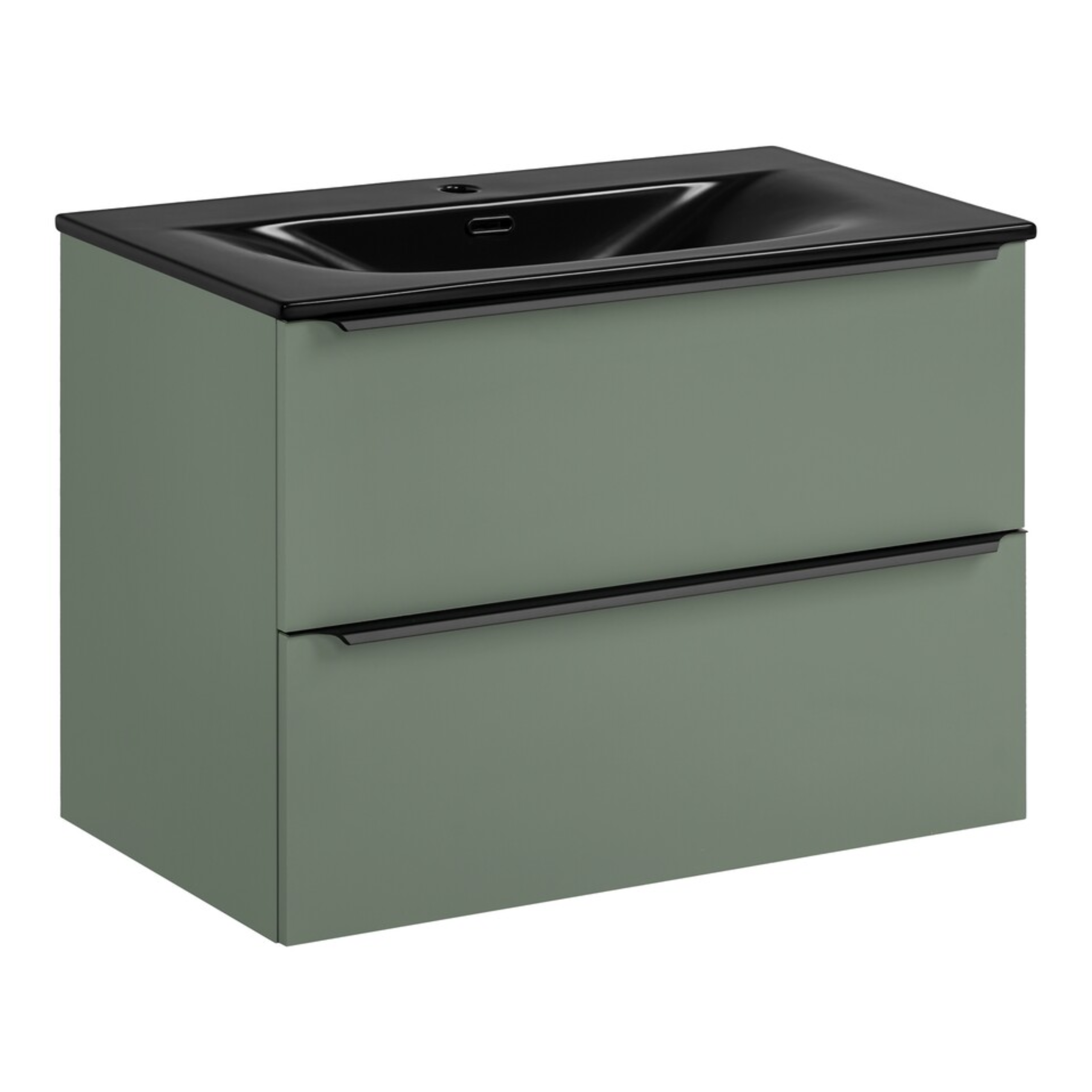 Szafka SOMBRA GREEN z umywalką 80 cm