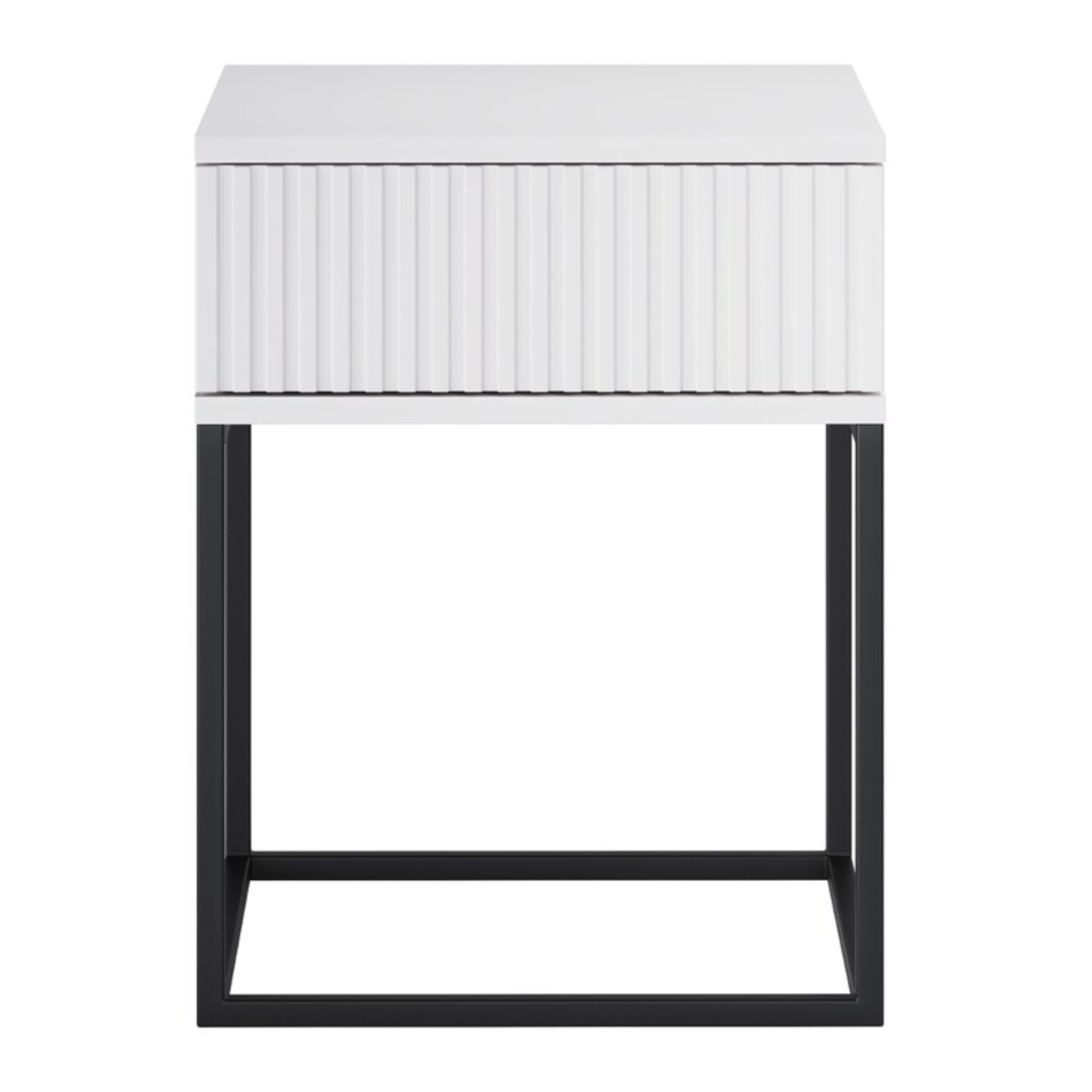 Szafka nocna SPELLO 40 cm BIAŁY - meble COMAD