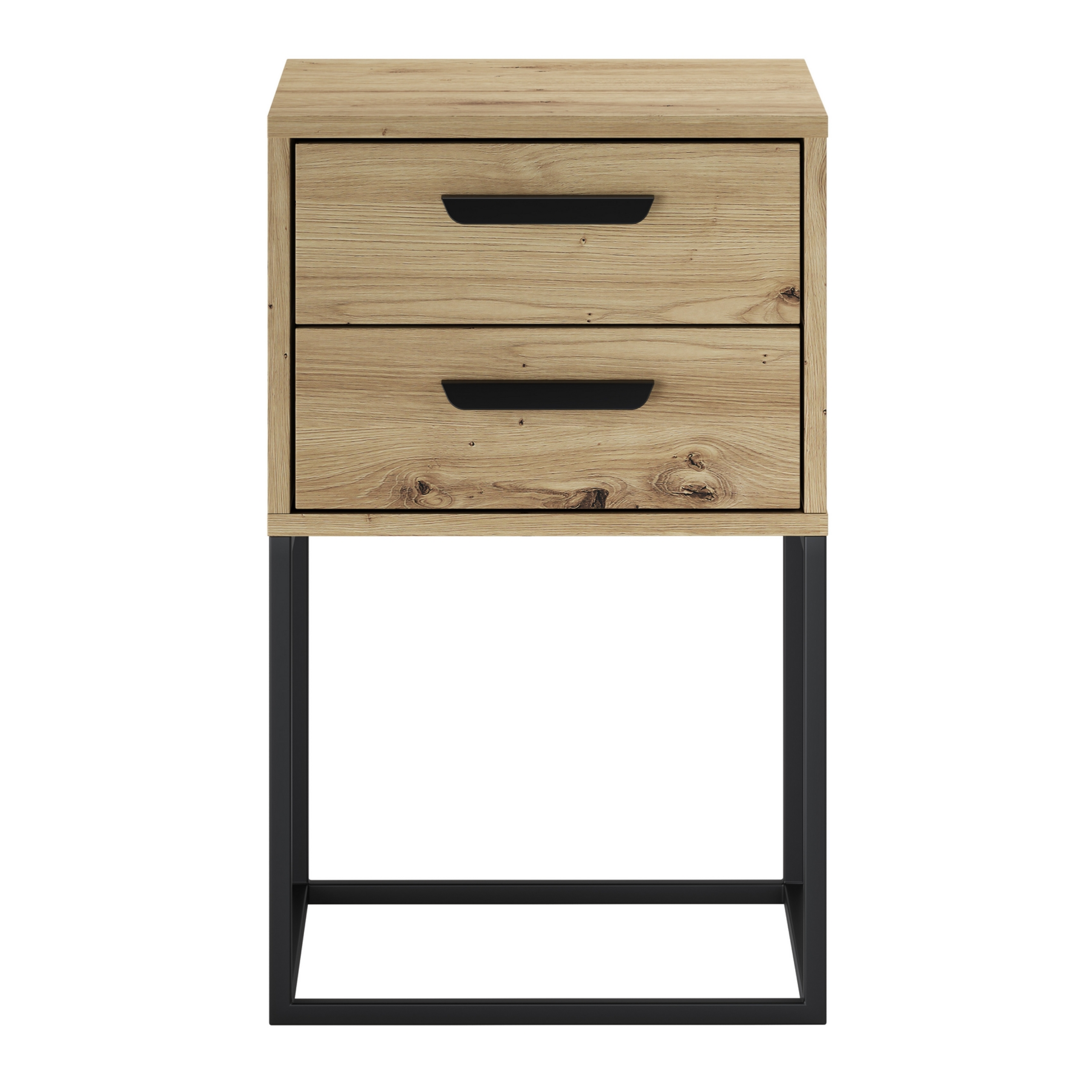 Szafka nocna NAVELLO szuflady 40 cm DĄB ARTISAN - meble COMAD