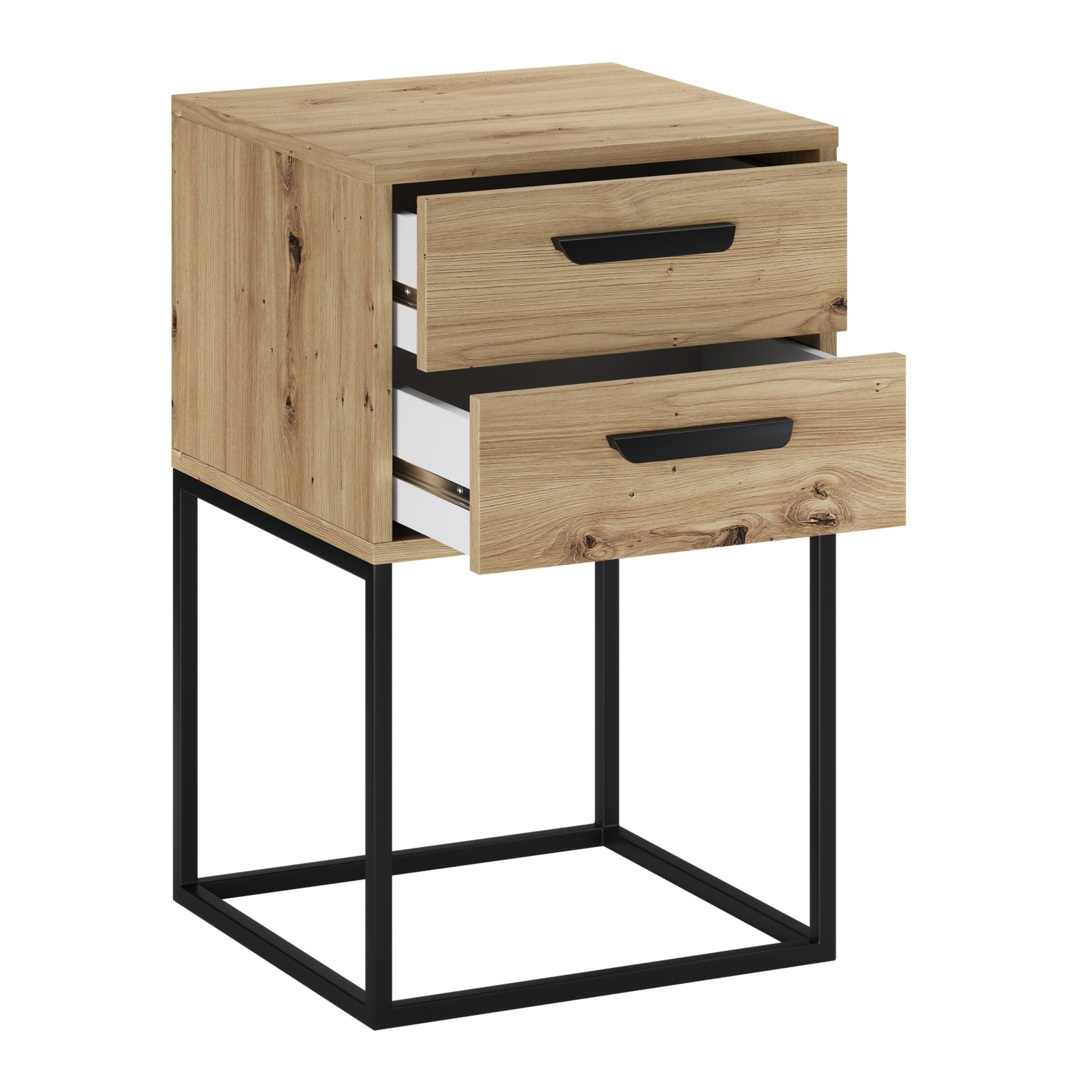 Szafka nocna NAVELLO szuflady 40 cm DĄB ARTISAN