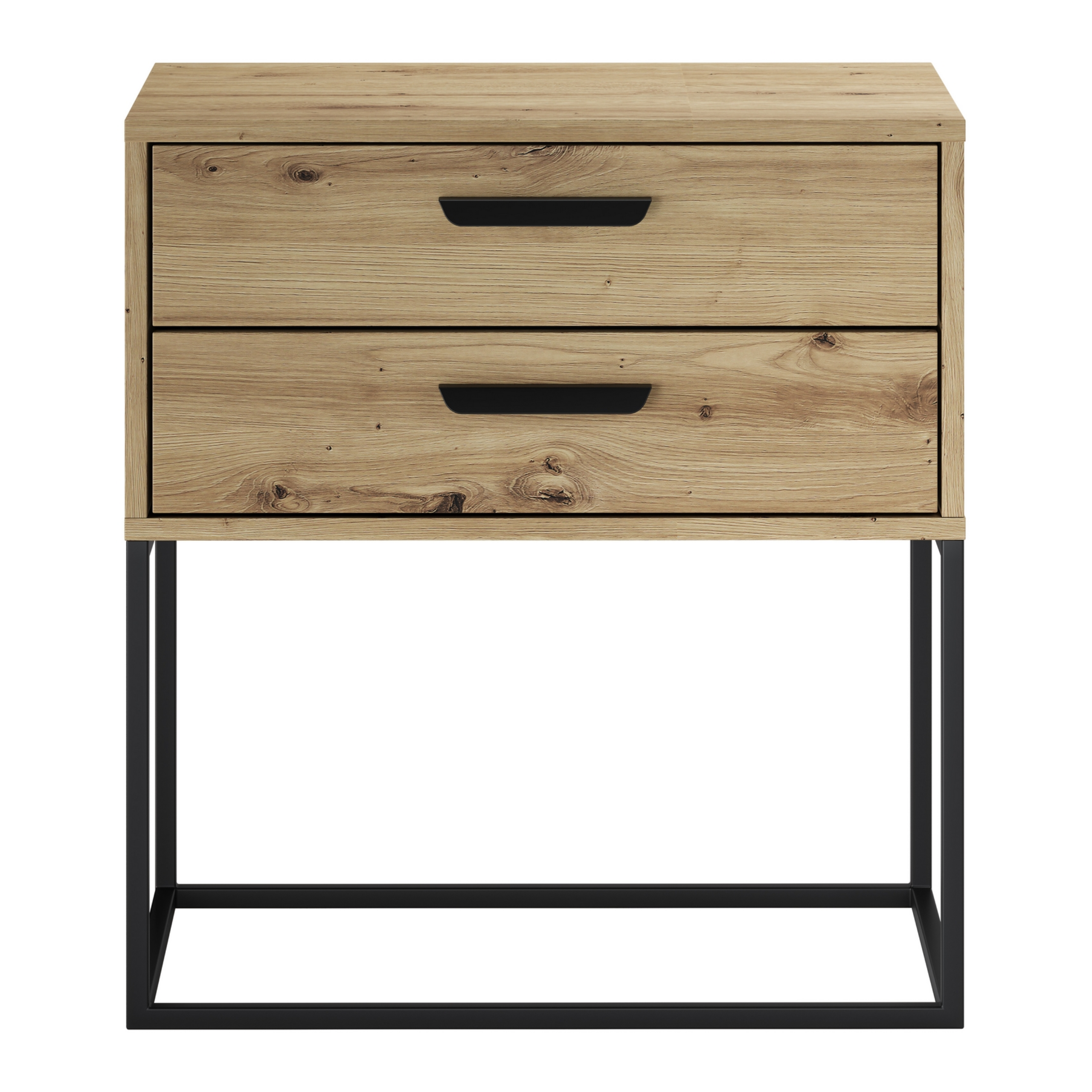 Szafka nocna NAVELLO szuflady 60 cm DĄB ARTISAN - meble COMAD