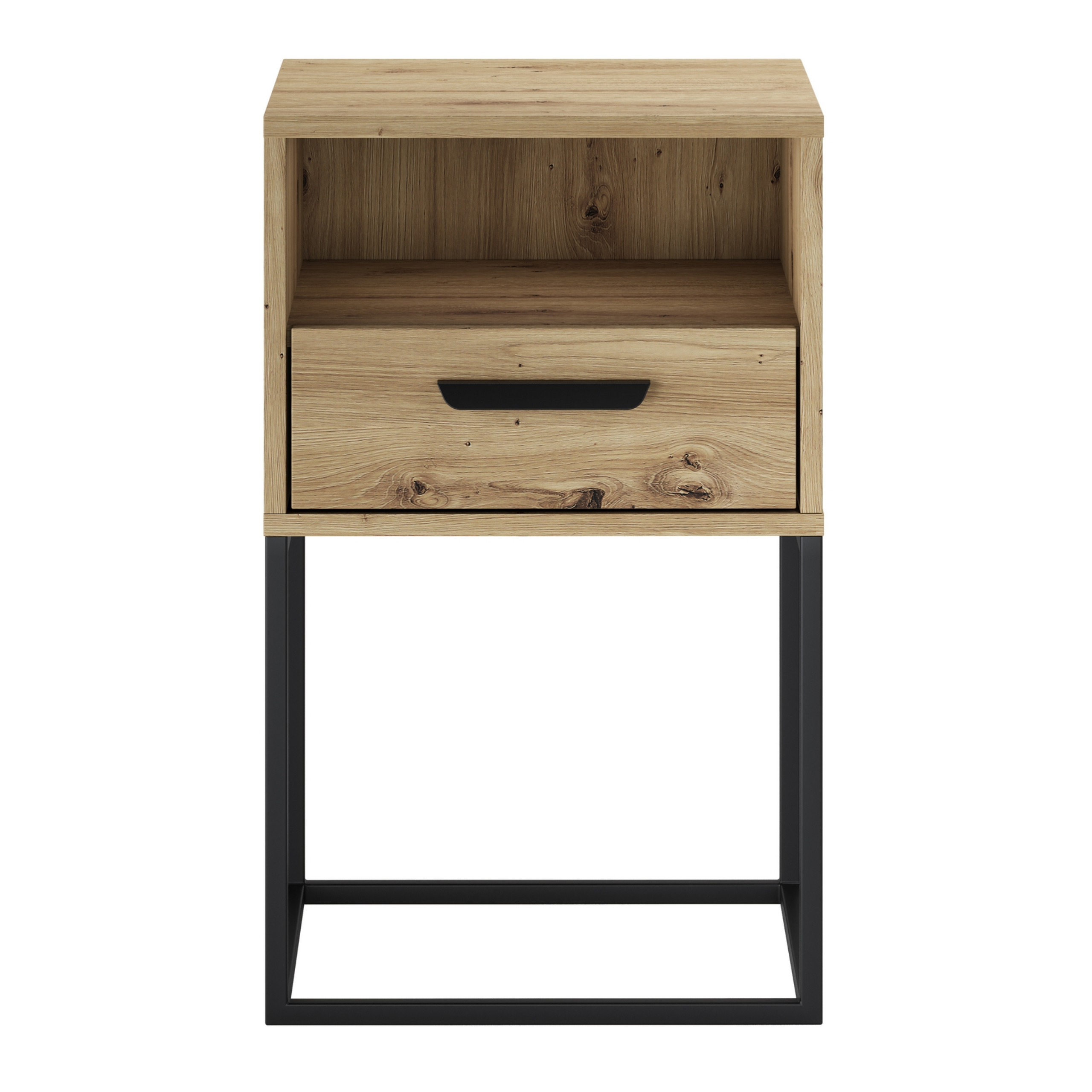 Szafka nocna NAVELLO z półką 40 cm DĄB ARTISAN - Meble COMAD